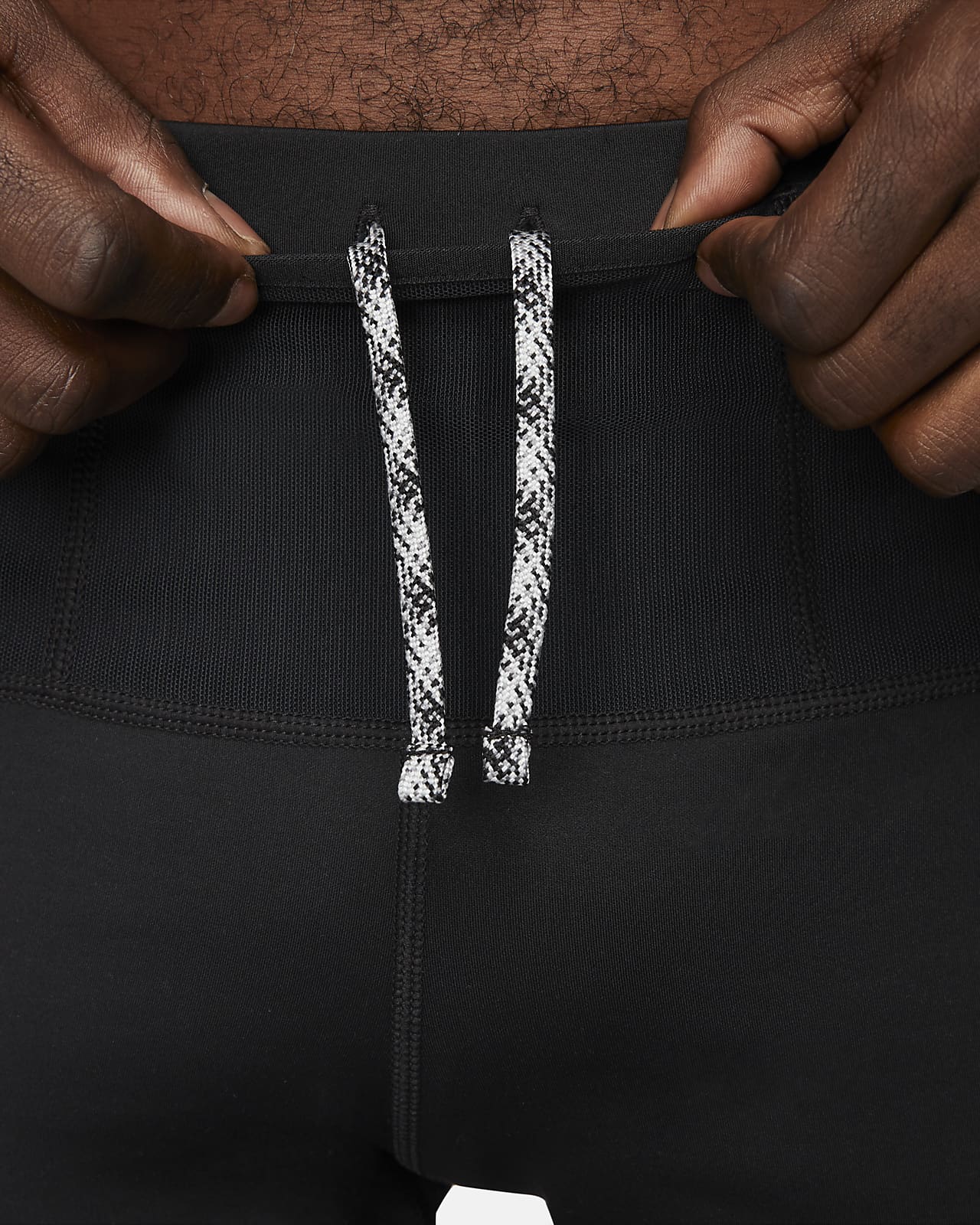 Nike Dri-Fit Sz S Running Pants Leggings Women Drawstring Zipper