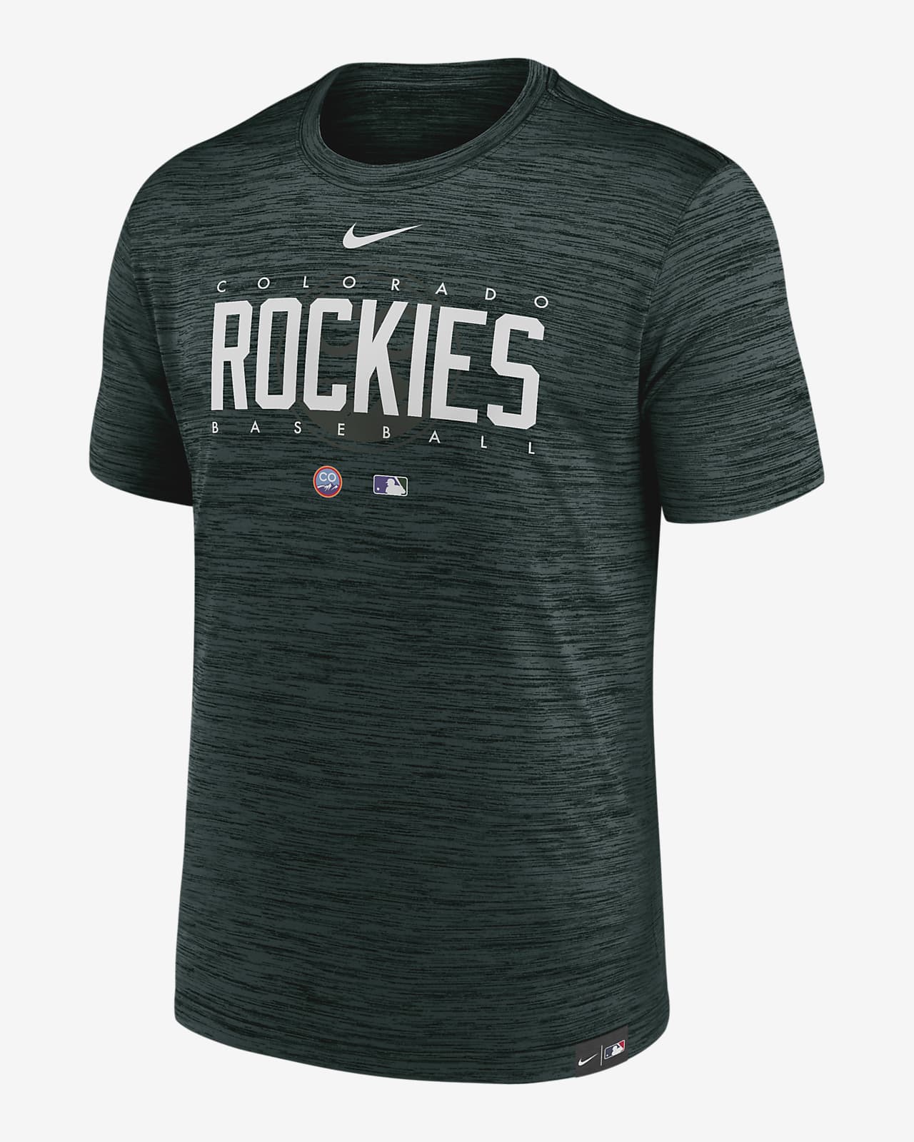 Nike Dri-FIT City Connect Velocity Practice (MLB Colorado Rockies) Men's T- Shirt.