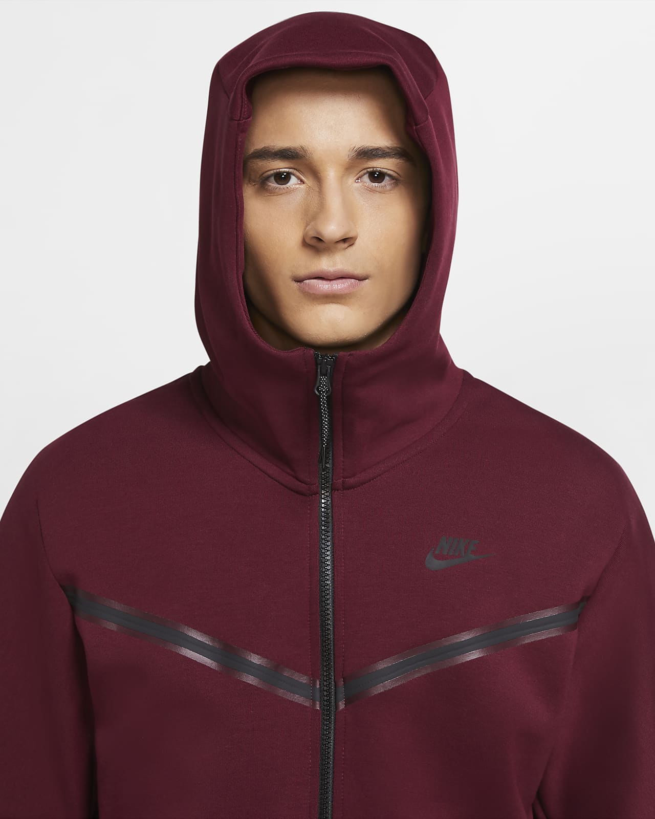 Мужская худи с молнией во всю длину Nike Sportswear Tech Fleece Nike Ru 