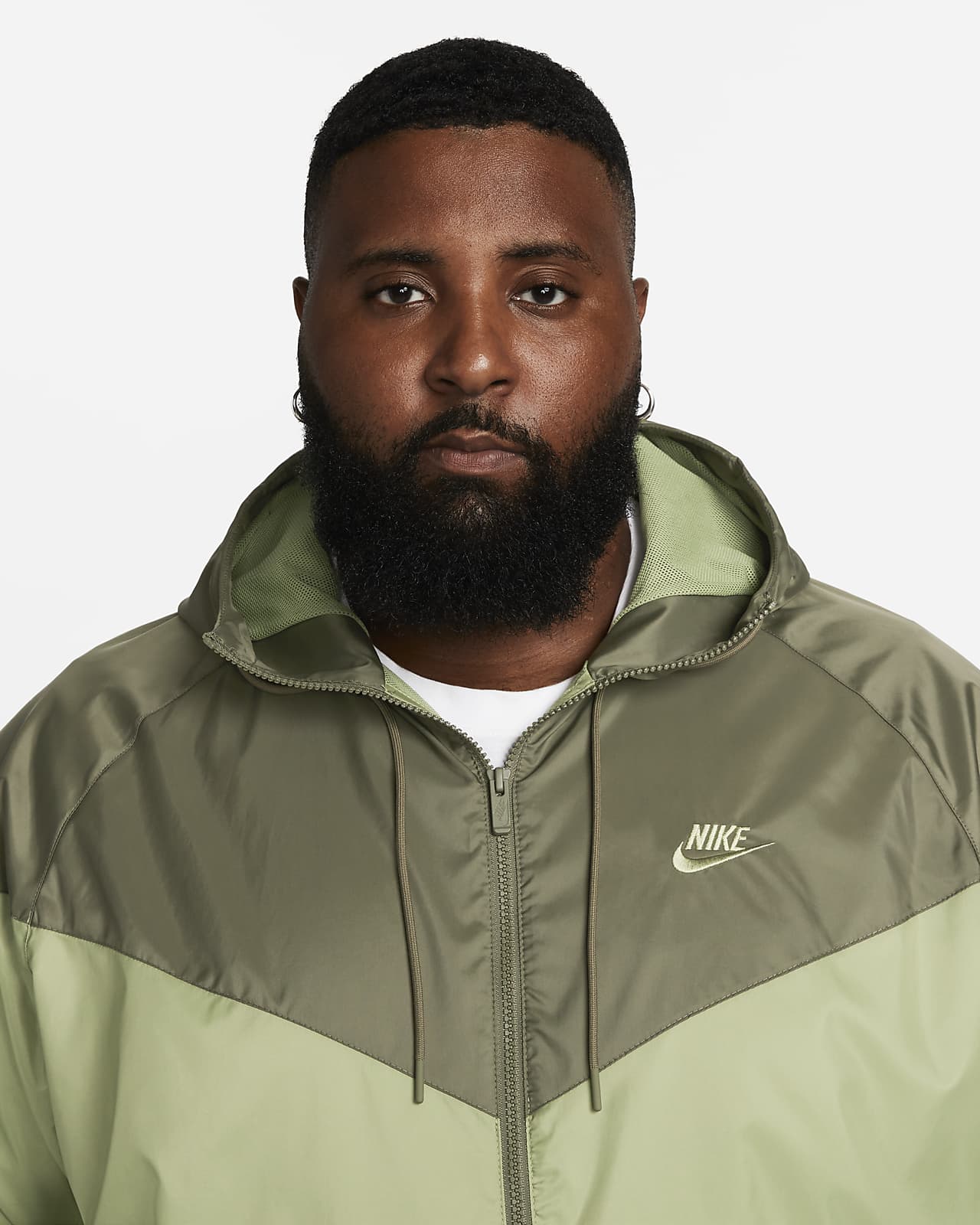 nike men's sportswear hooded windrunner jacket
