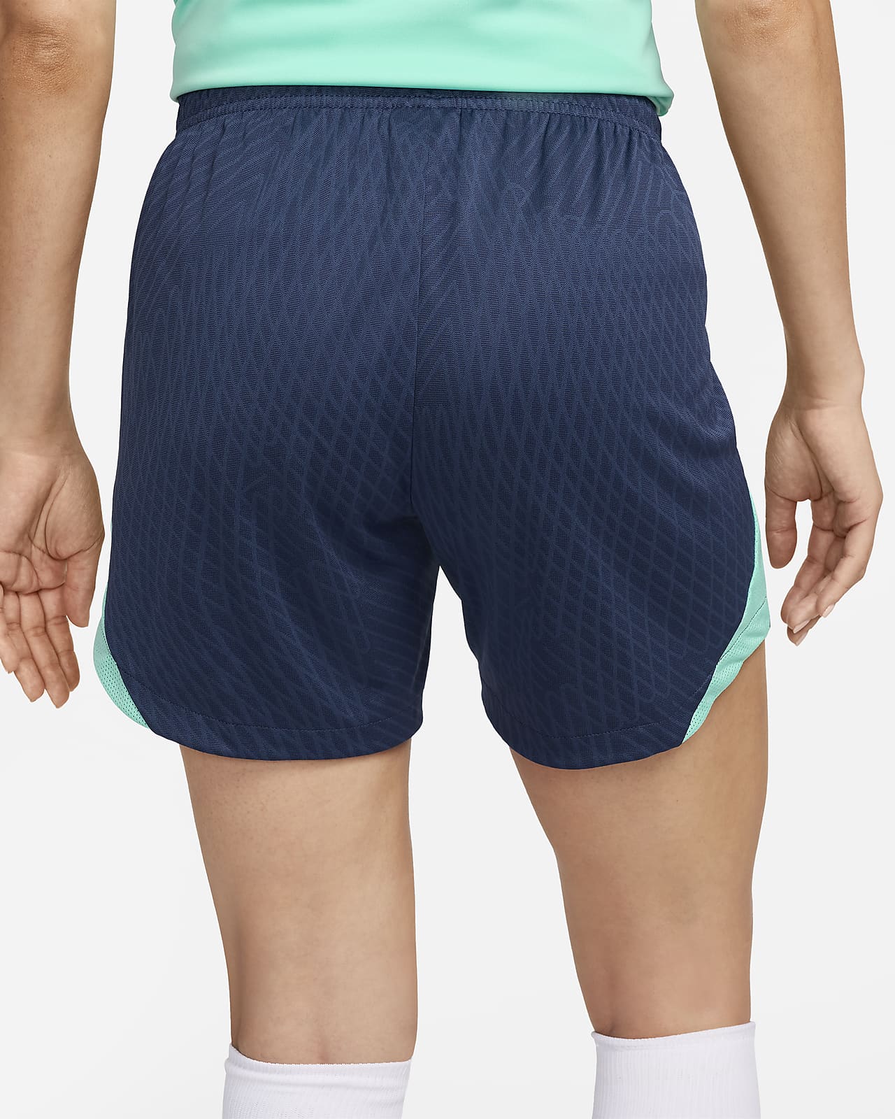 Stefans Soccer - Wisconsin - Nike Women's Dri-FIT Knit II Soccer Shorts -  Black / White