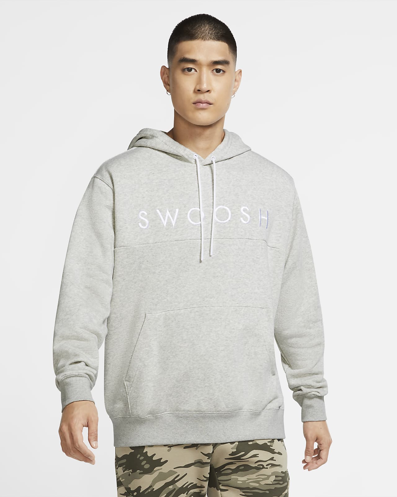 Sweat  capuche Nike  Sportswear Swoosh  pour Homme Nike  CH