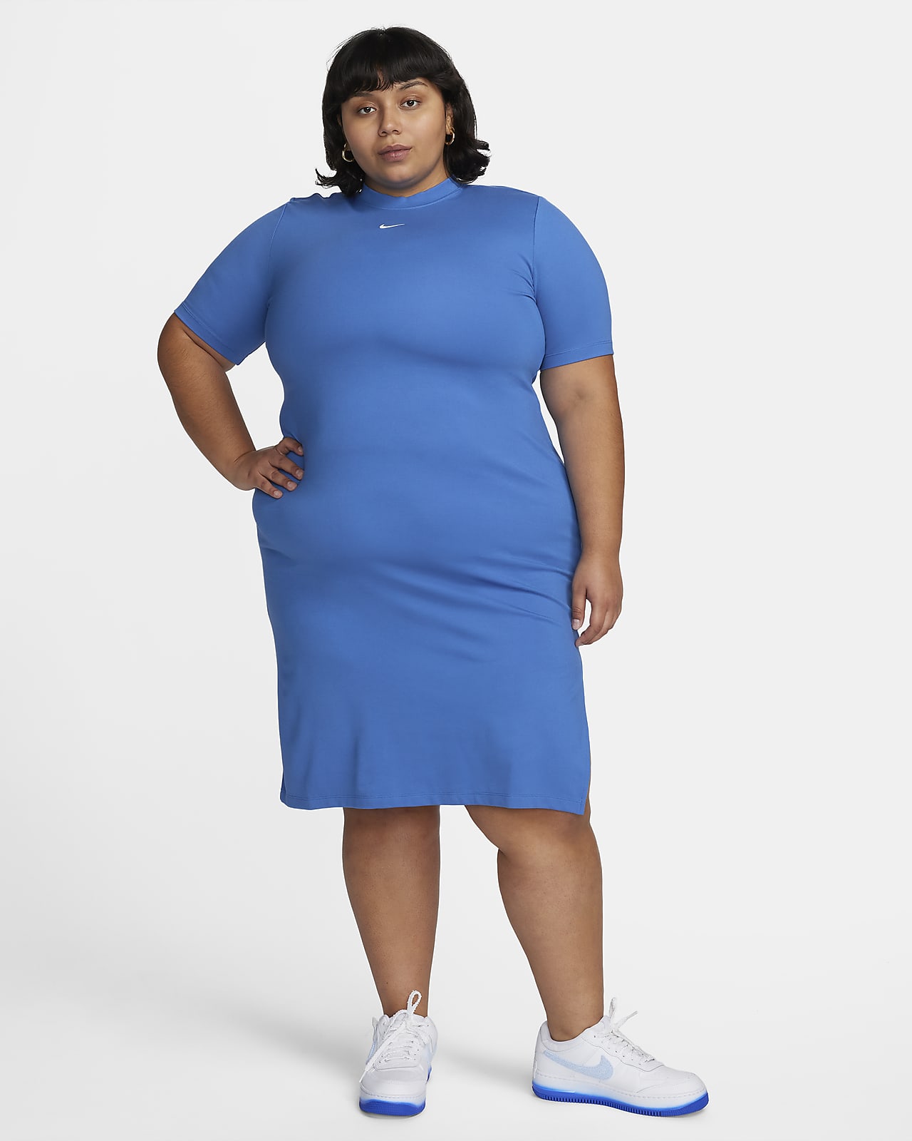 Nike Sportswear Essential Women's Midi Dress (Plus Size)