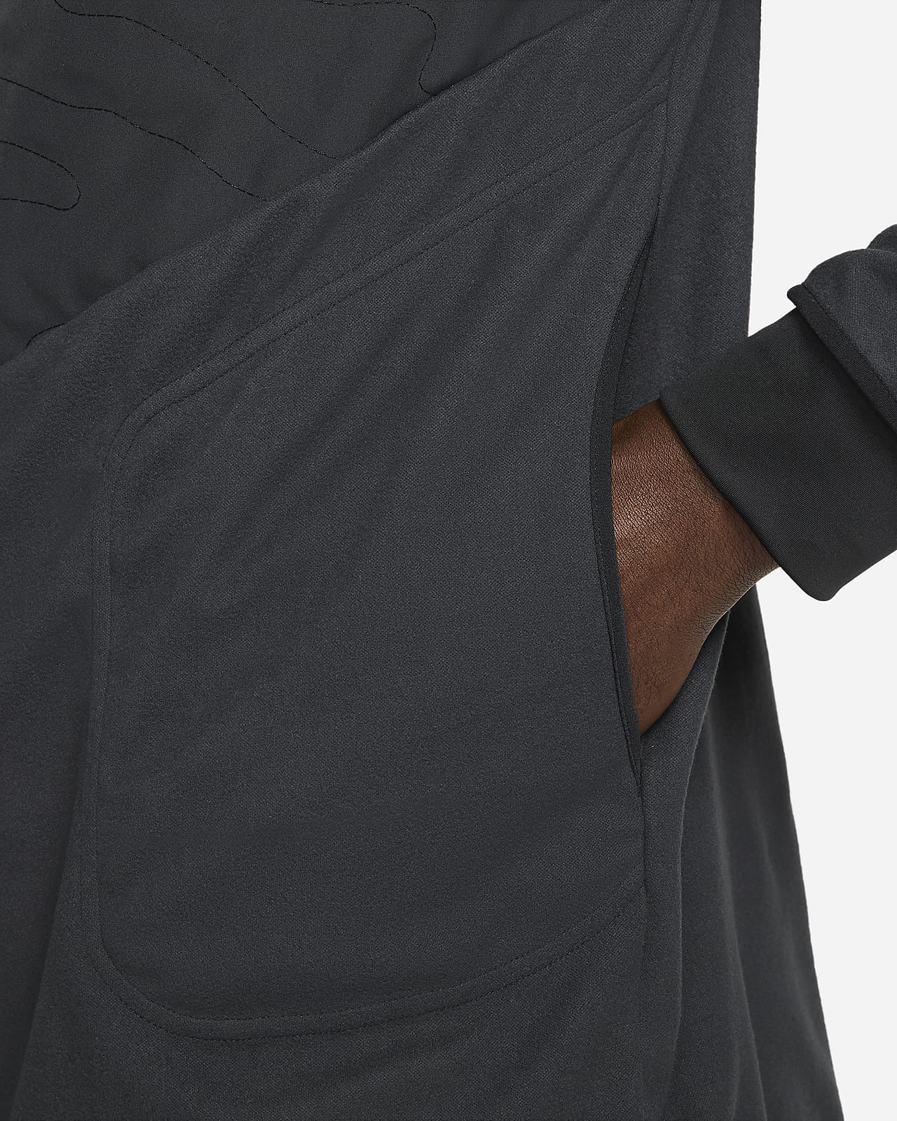 Playera de running con medio cierre para hombre Nike Therma FIT Wild Run  Element. Nike.com
