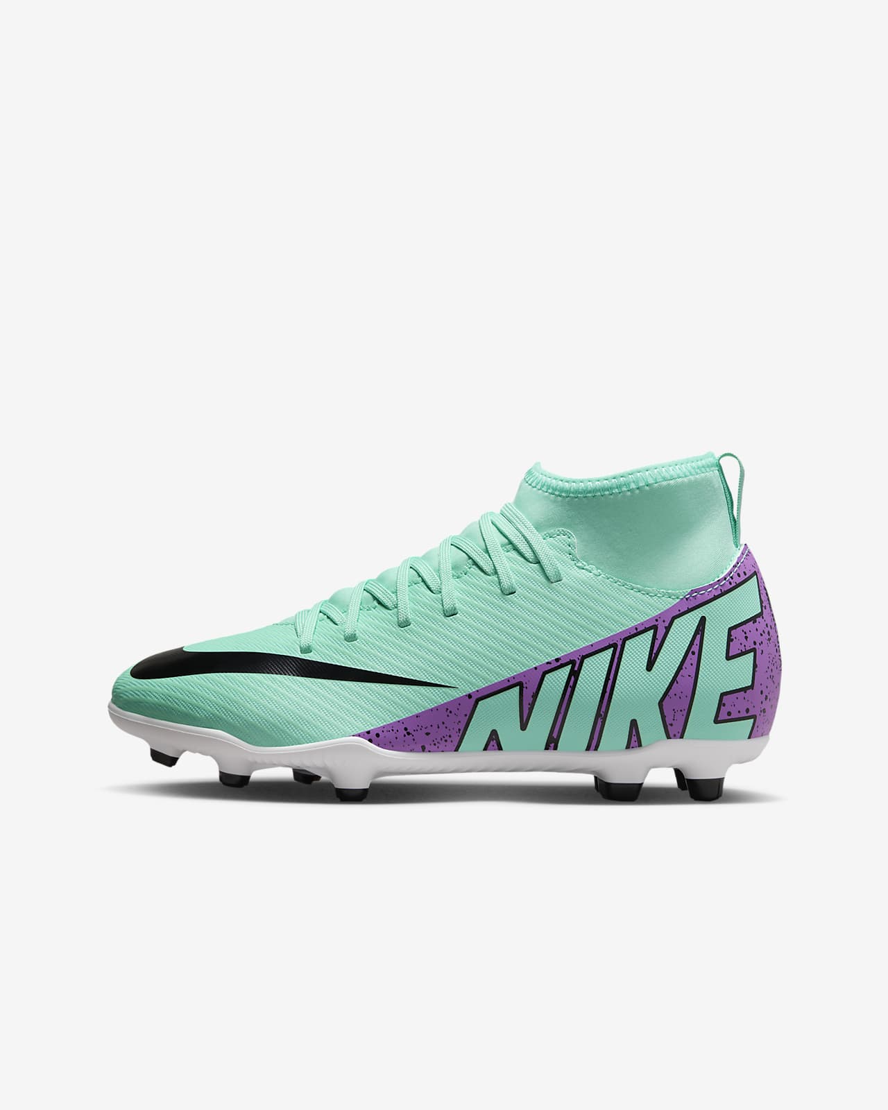 Nike Jr. Mercurial Superfly 9 Club Younger/Older Kids' Multi-Ground High-Top Football Boot