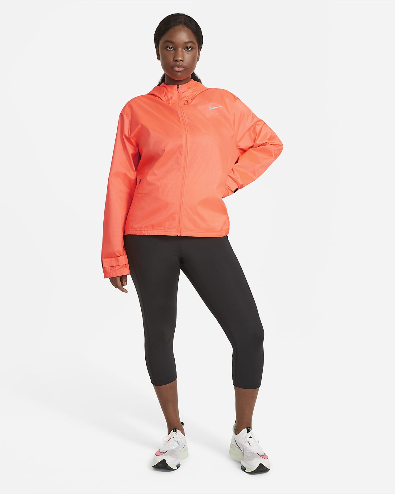 nike plus size running jacket