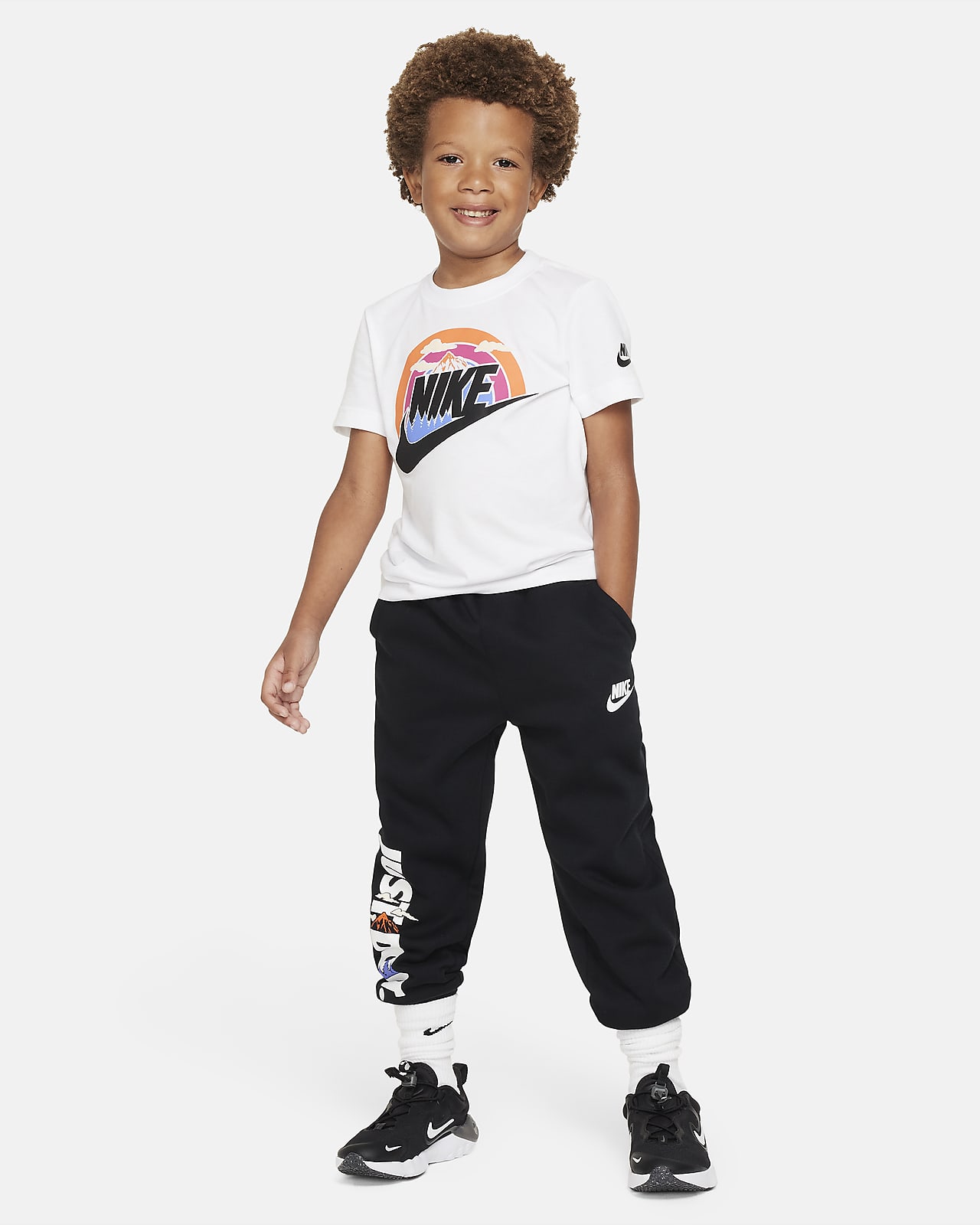 Nike Wilderness Futura Tee T-Shirt. Little Kids