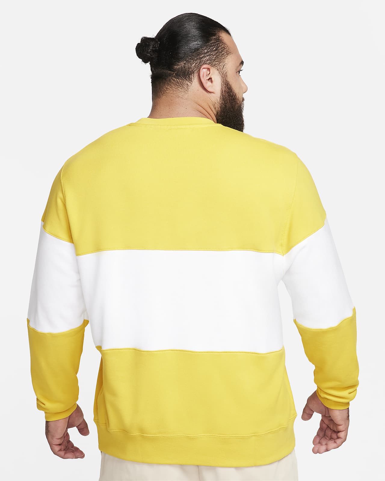 Nike heritage colour deals block crop crew sweatshirt