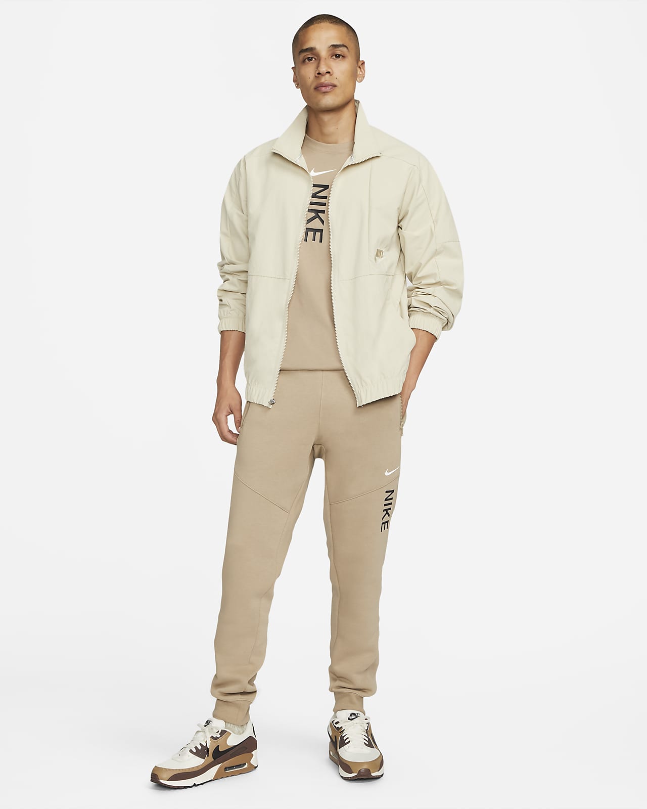 men's nike sportswear hybrid fleece jogger pants