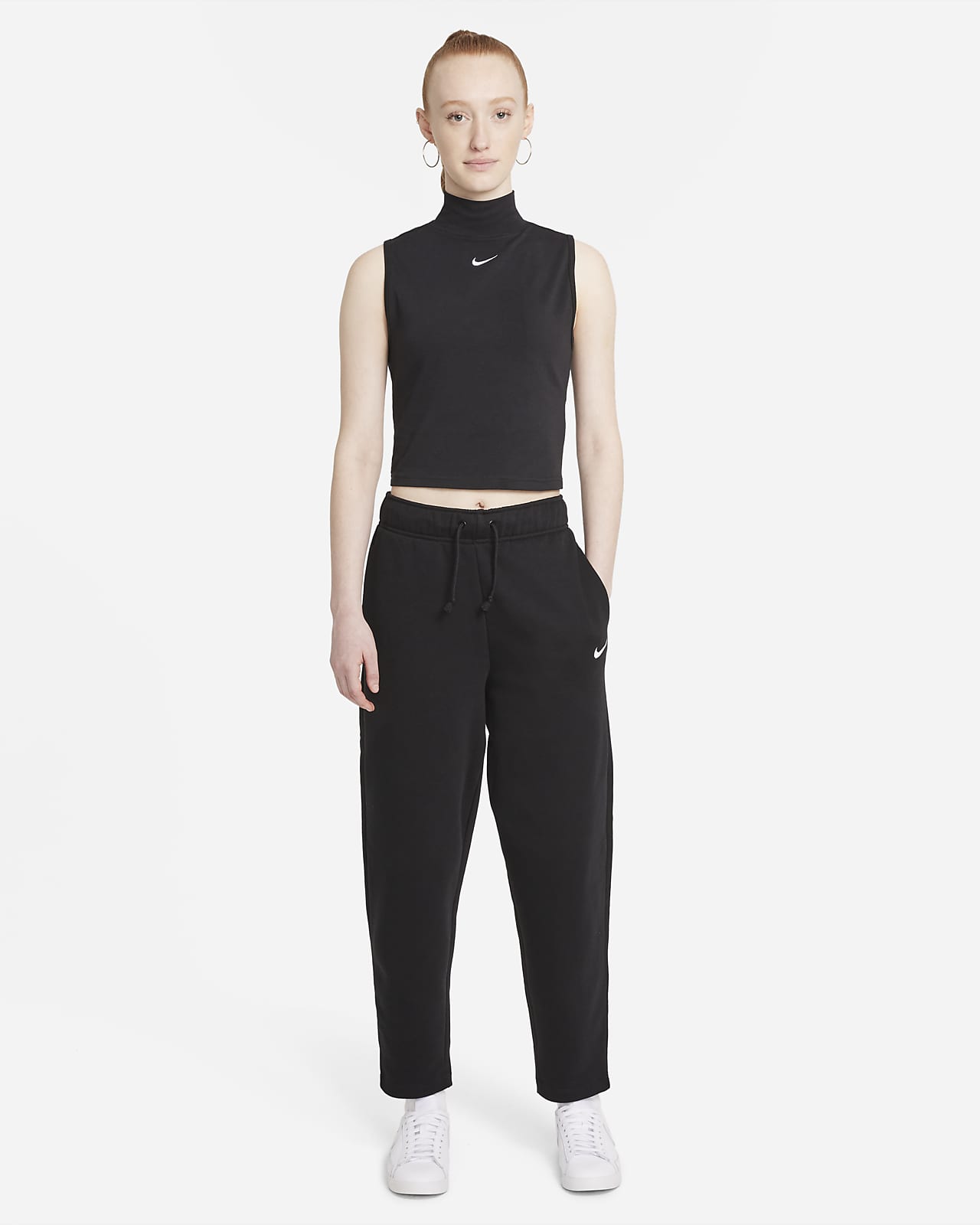 Nike Sportswear Collection Essentials Women S Fleece Curve Trousers Nike Si
