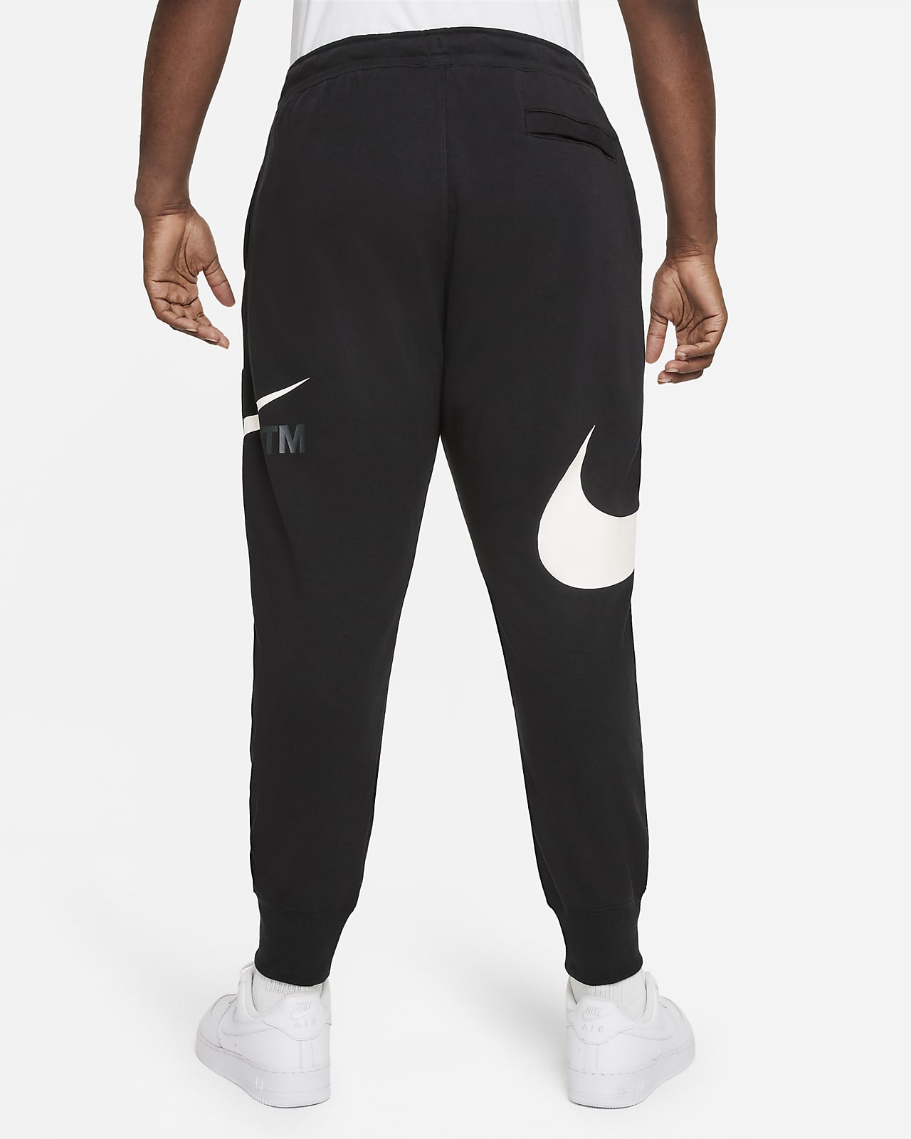 Nike Sportswear Swoosh Men's Semi-Brushed-Back Trousers. Nike LU