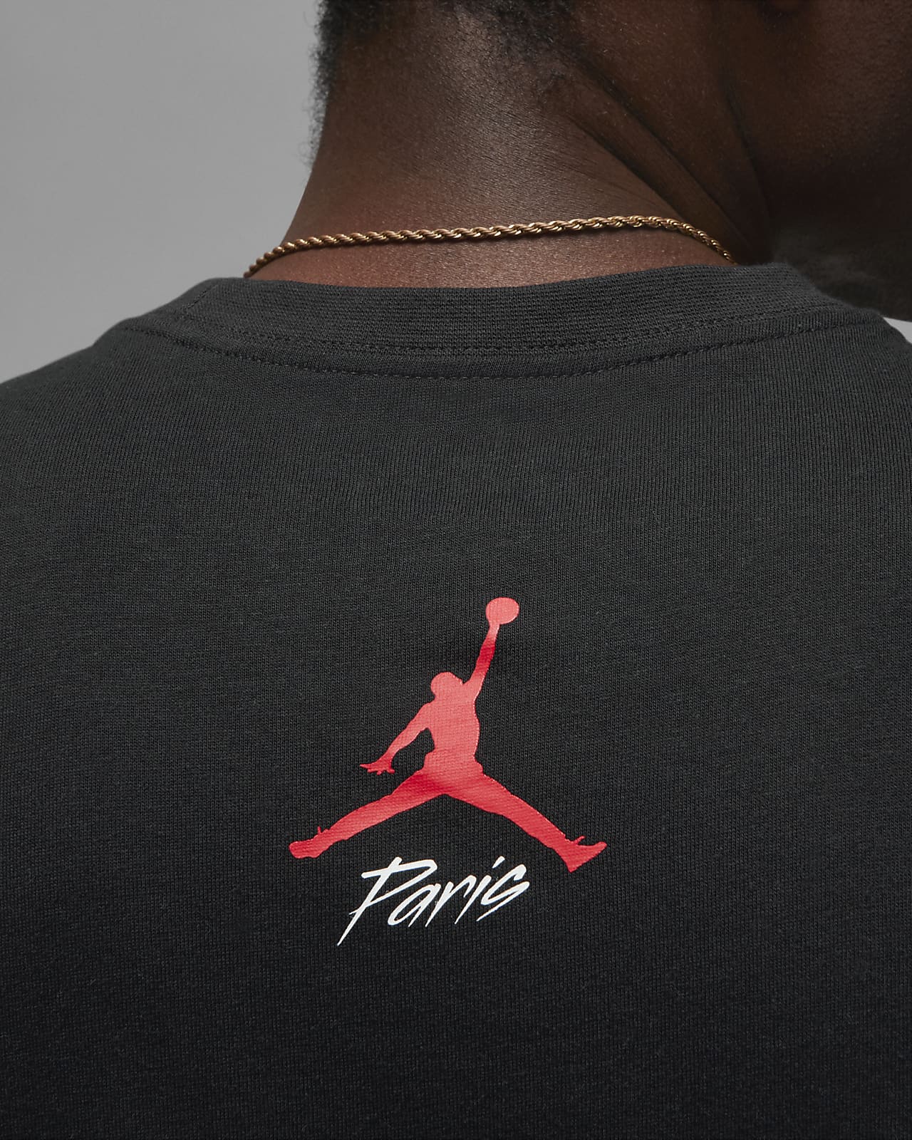 Jordan 'Paris' Stencil Men's T-Shirt. Nike AE