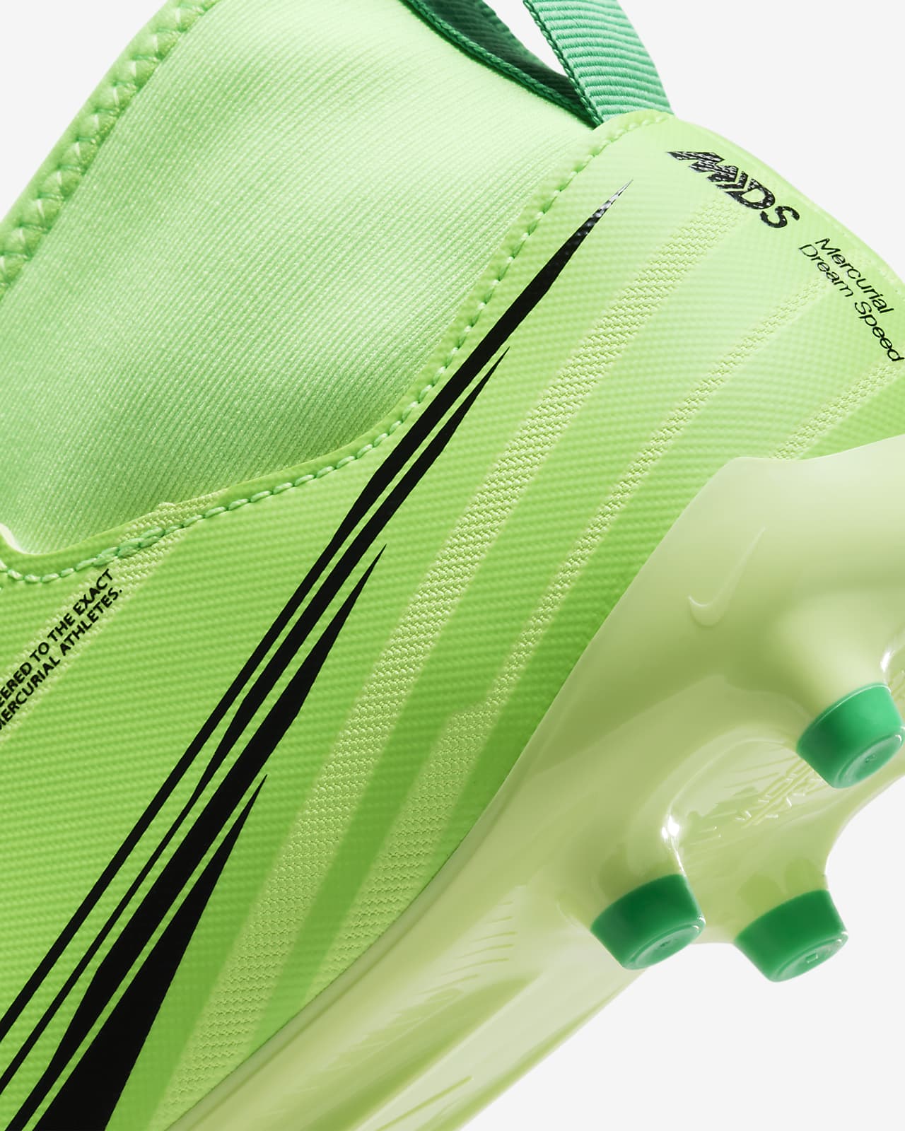 Nike green speed football on sale boots