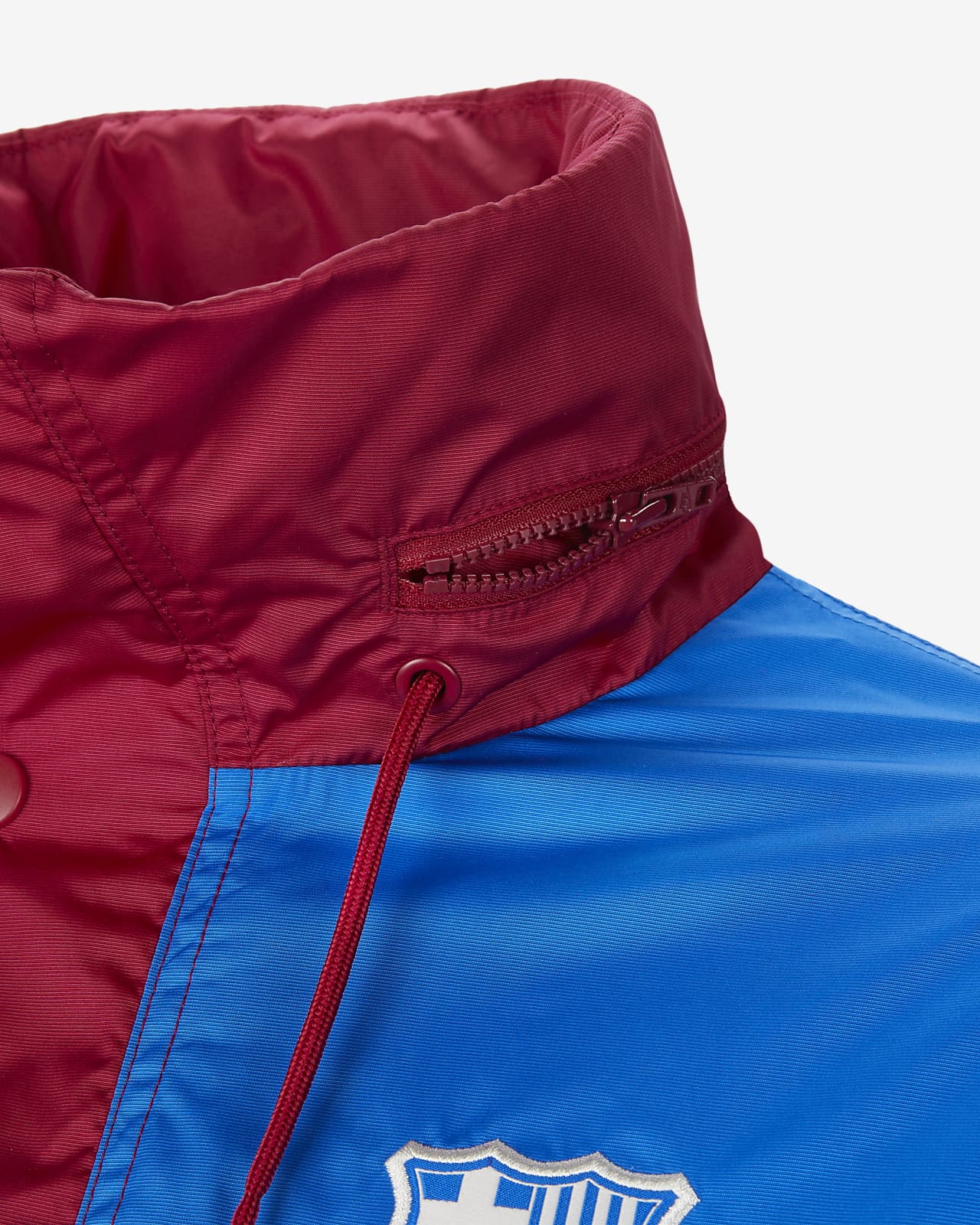 F.C. Barcelona Men's Football Anorak Jacket. Nike LU