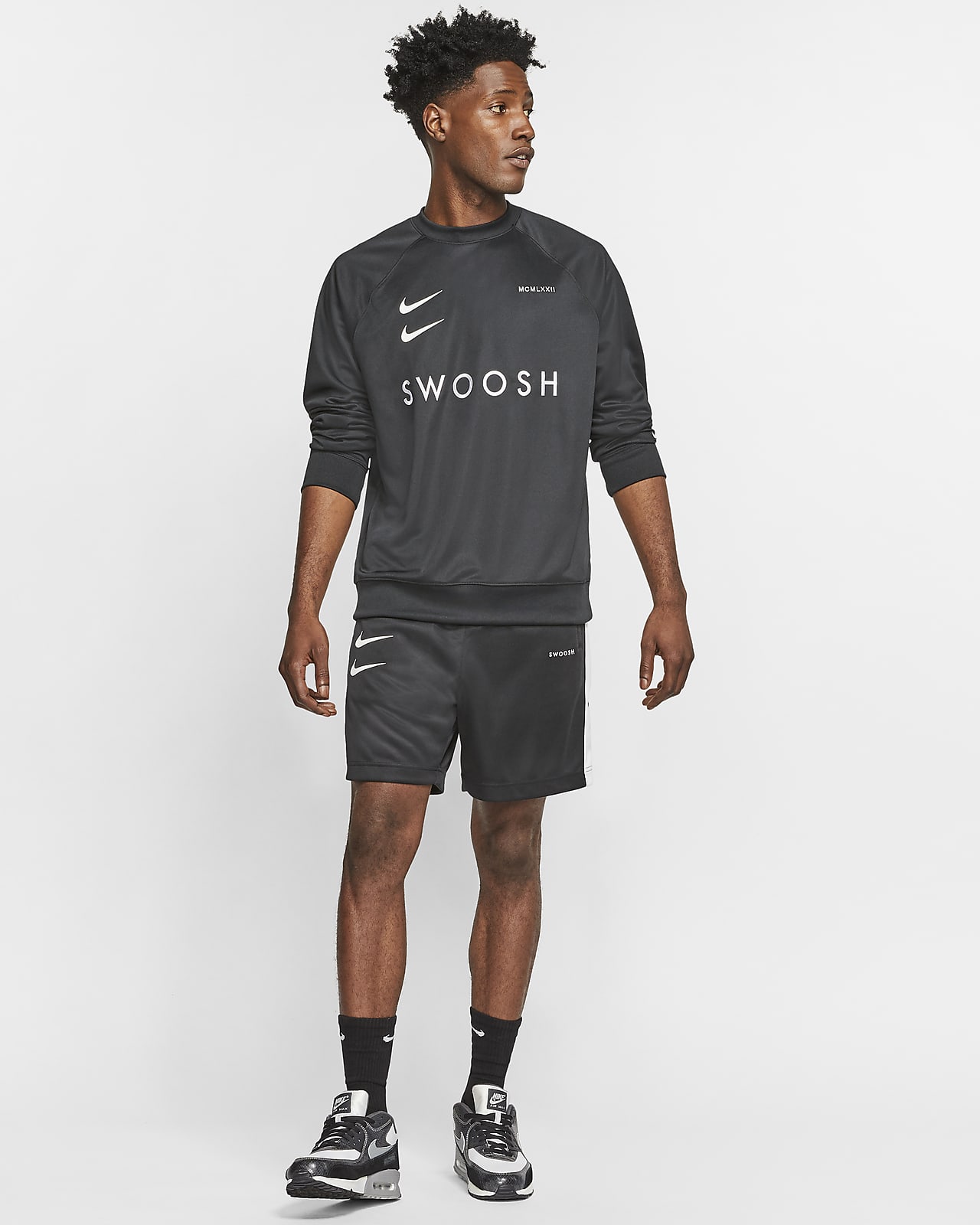 nike swoosh short
