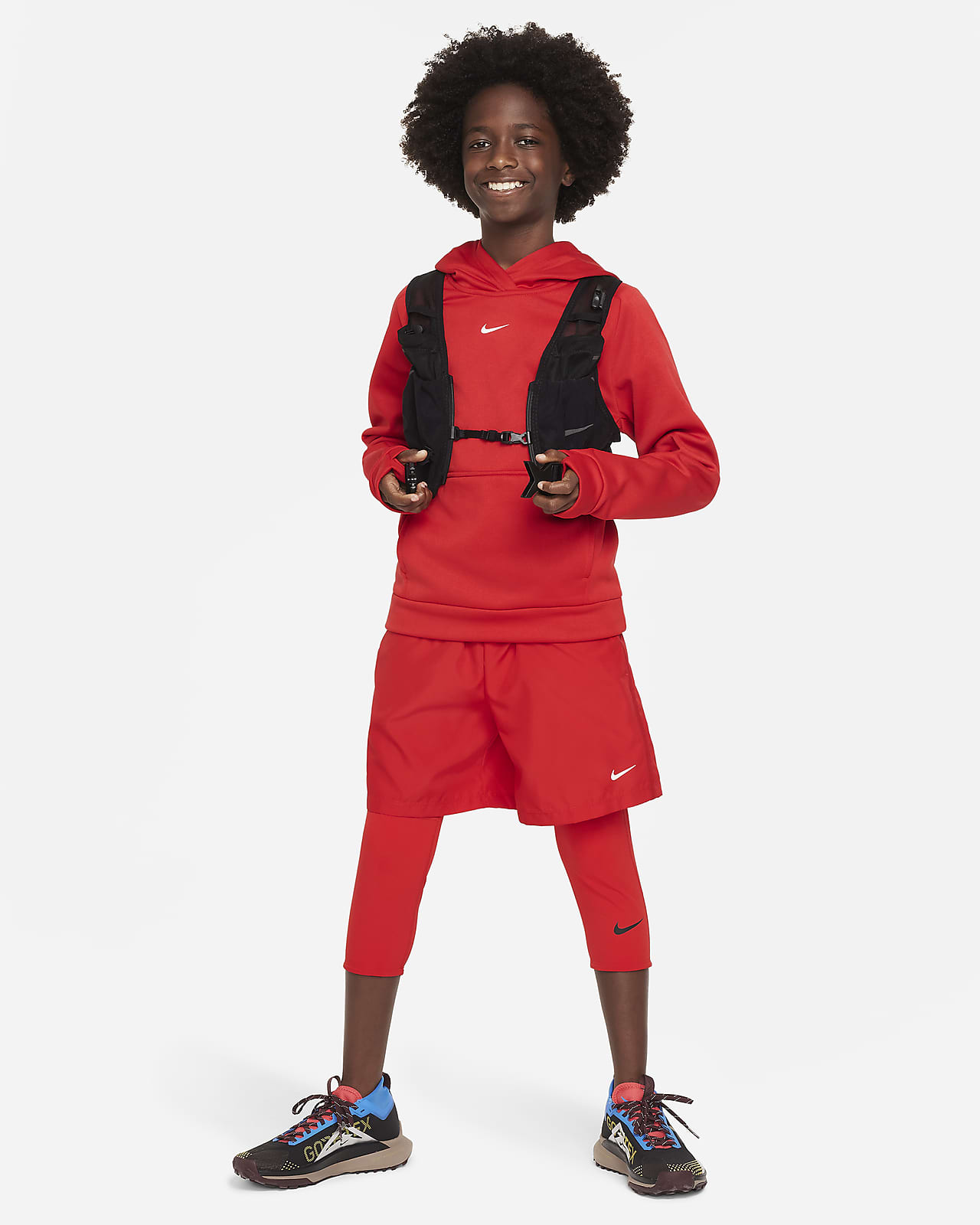Nike Men's Dri-FIT Pro 3/4 Tight (Black, Small) 