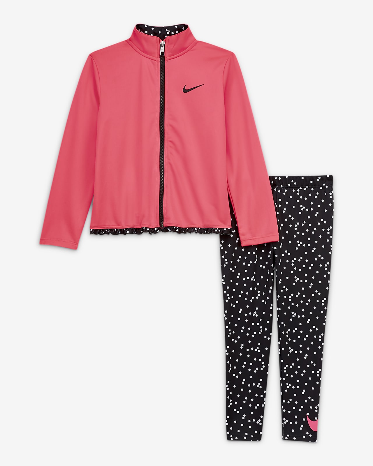 nike leggings and jacket set