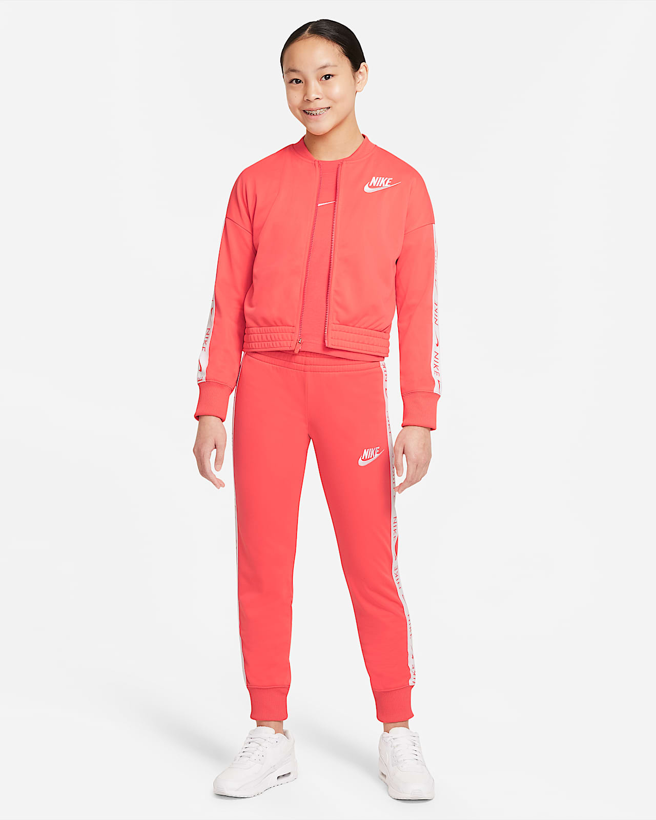 Giacca tuta Nike Sportswear Repeat Pk Fz da uomo verde oliva | ScuderiStore