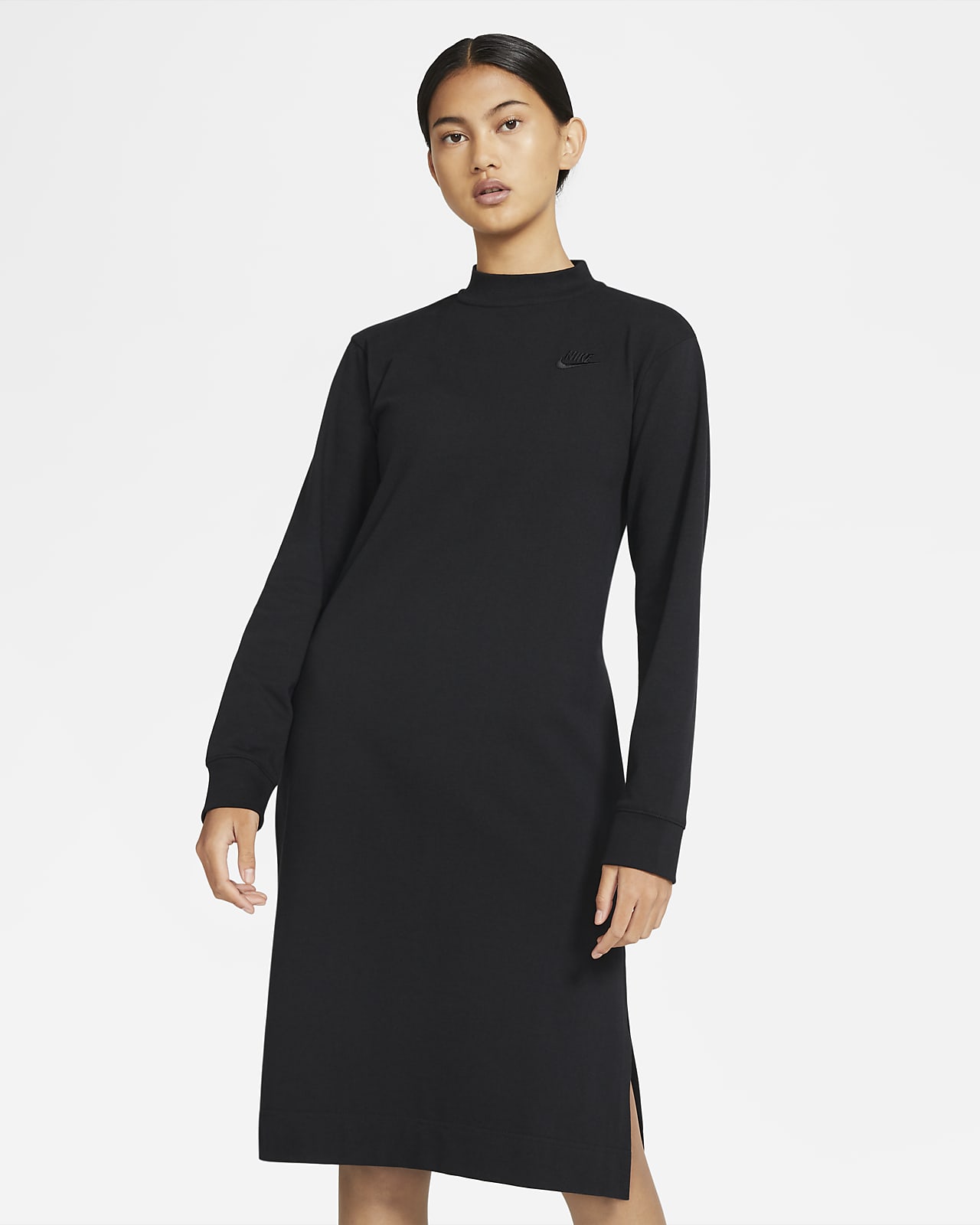 nike long sleeve sheath dress