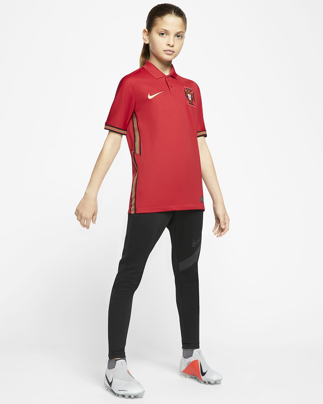 Nike公式 ポルトガル スタジアム ホーム ジュニア サッカーユニフォーム オンラインストア 通販サイト