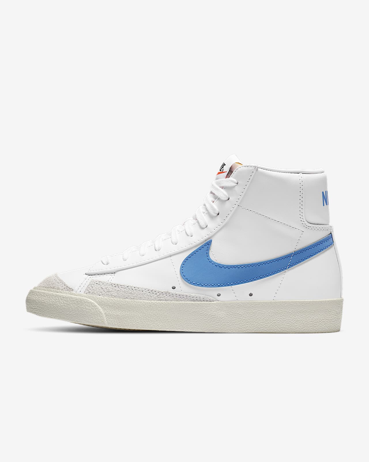 Nike Women's Blazer Mid Vintage '77 White/Pink Glow-Pure Platinum - DA4295-100