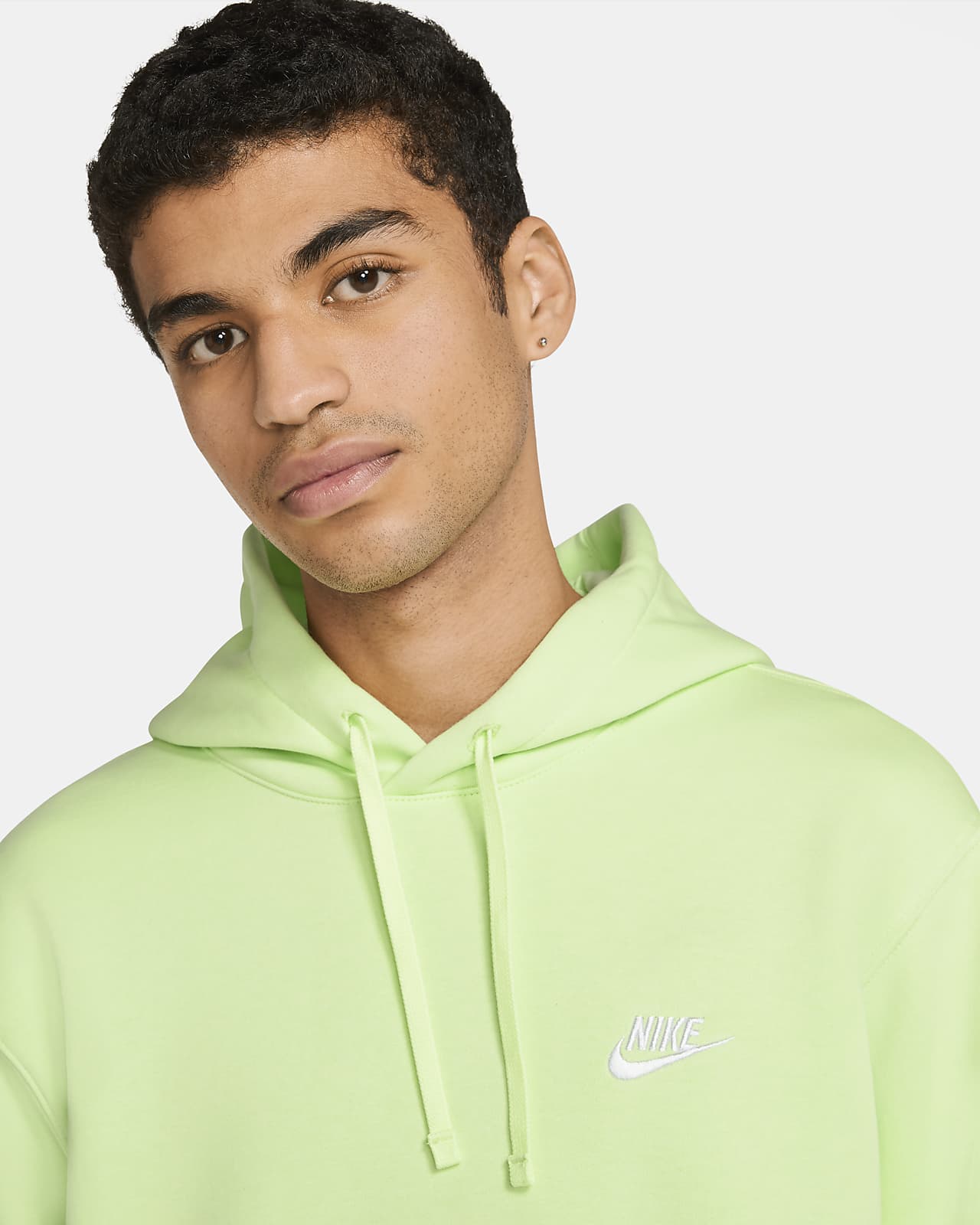 nike sportswear club fleece green