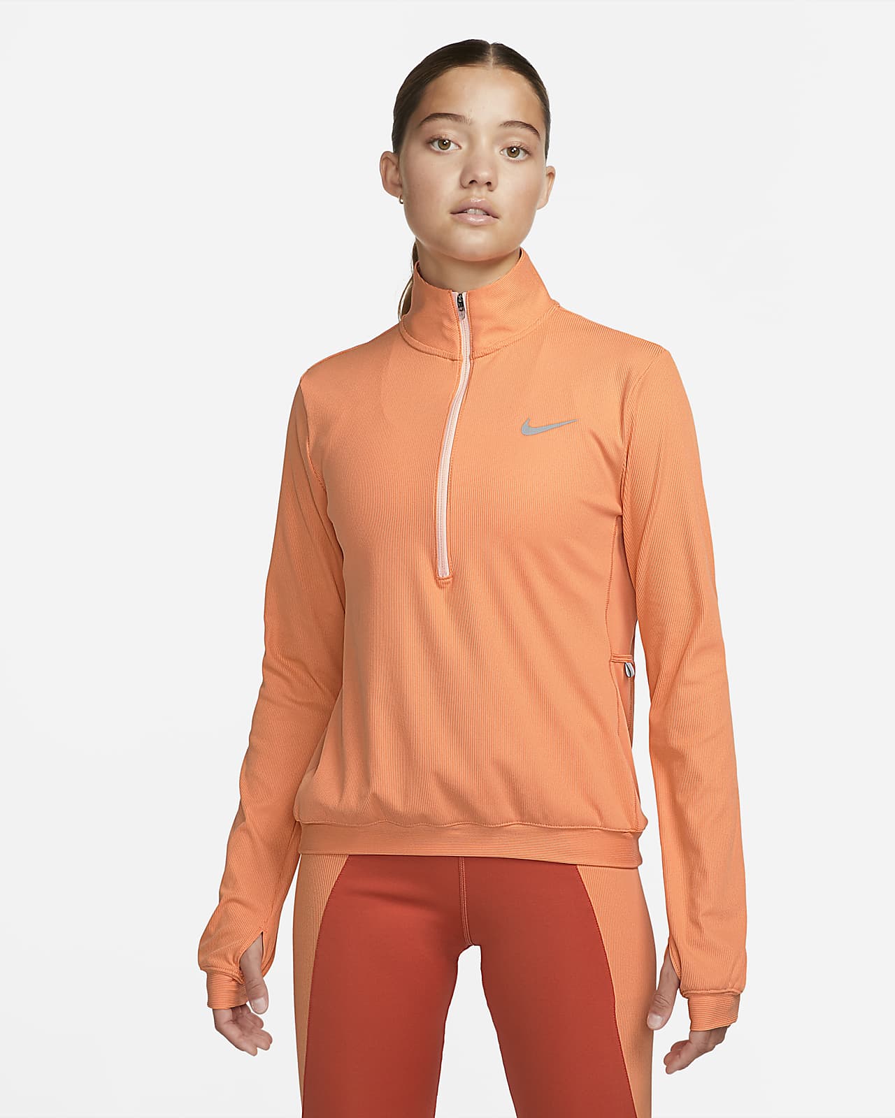 Vêtement deuxième couche de running Nike Dri-FIT pour Femme