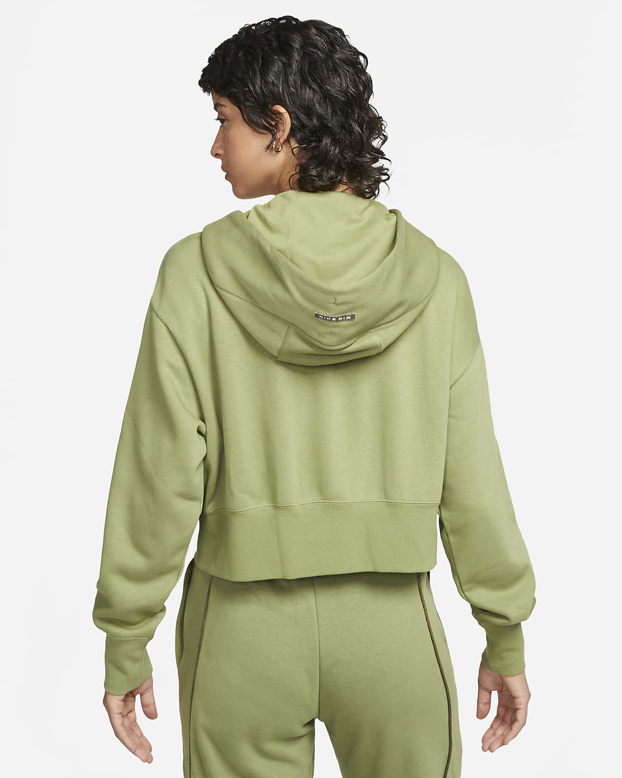 con gorro de tejido Fleece con cierre completo para mujer Air . Nike.com