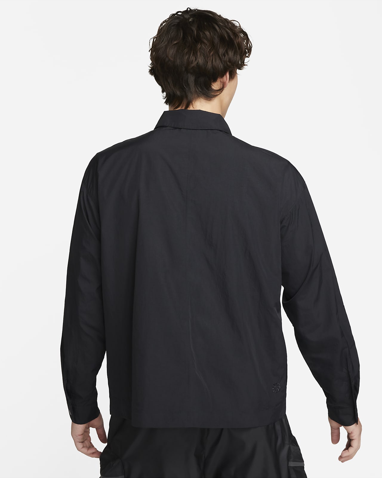 Nike Sportswear Tech Pack Men's Woven Long-Sleeve Shirt.