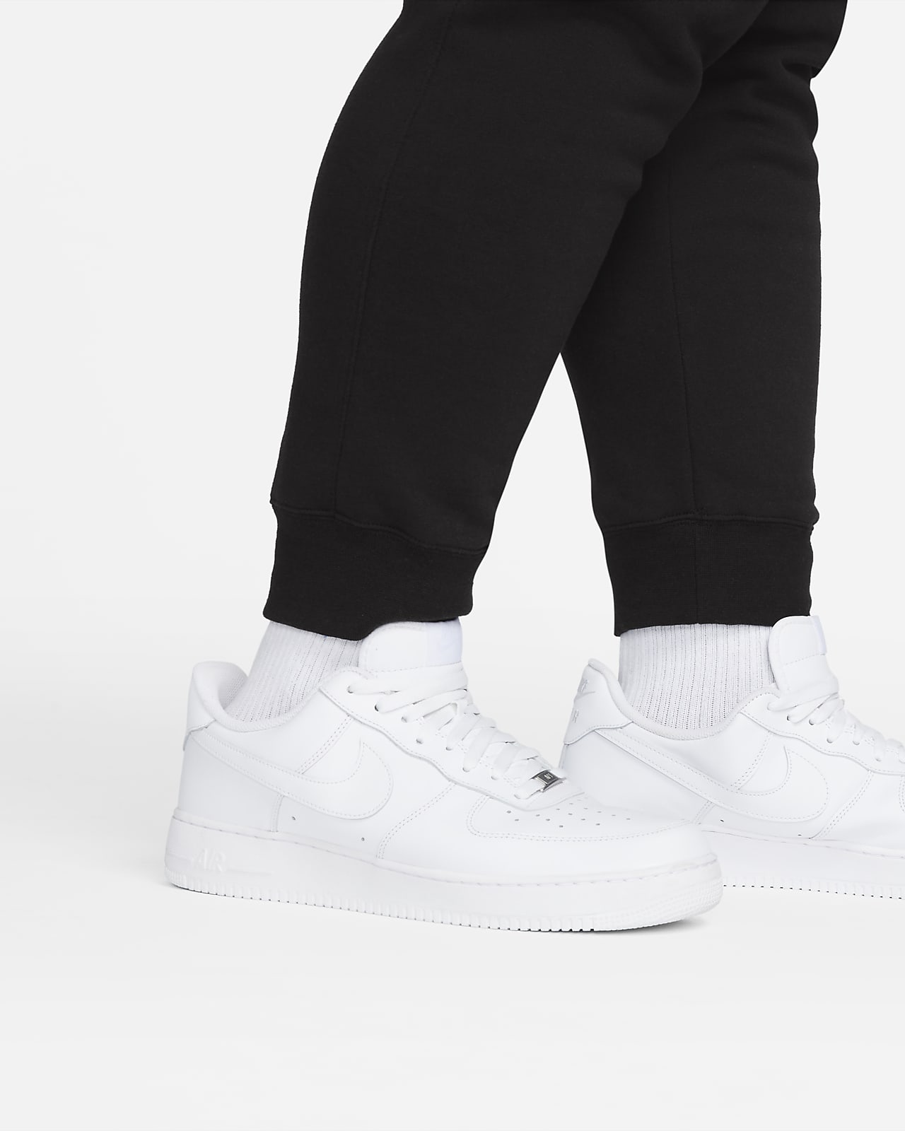 joggers with air force 1s