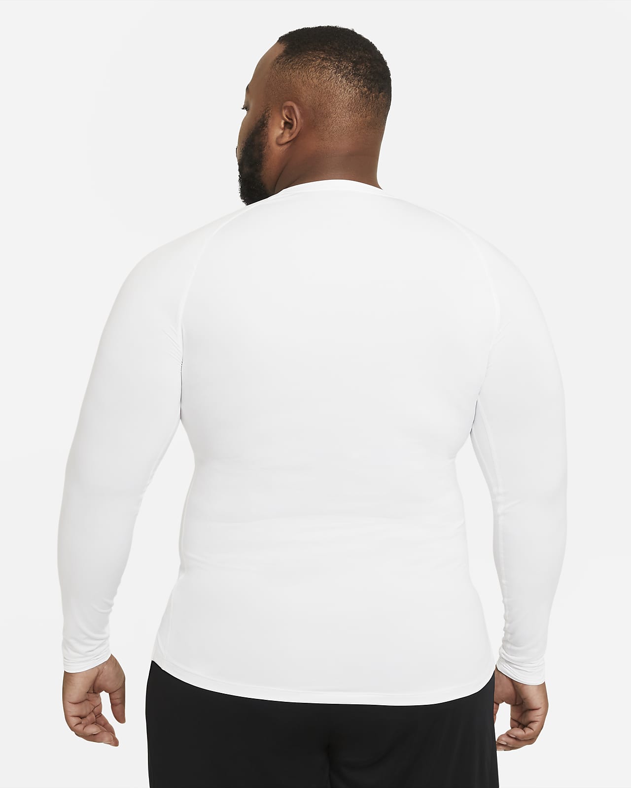 nike men's white long sleeve