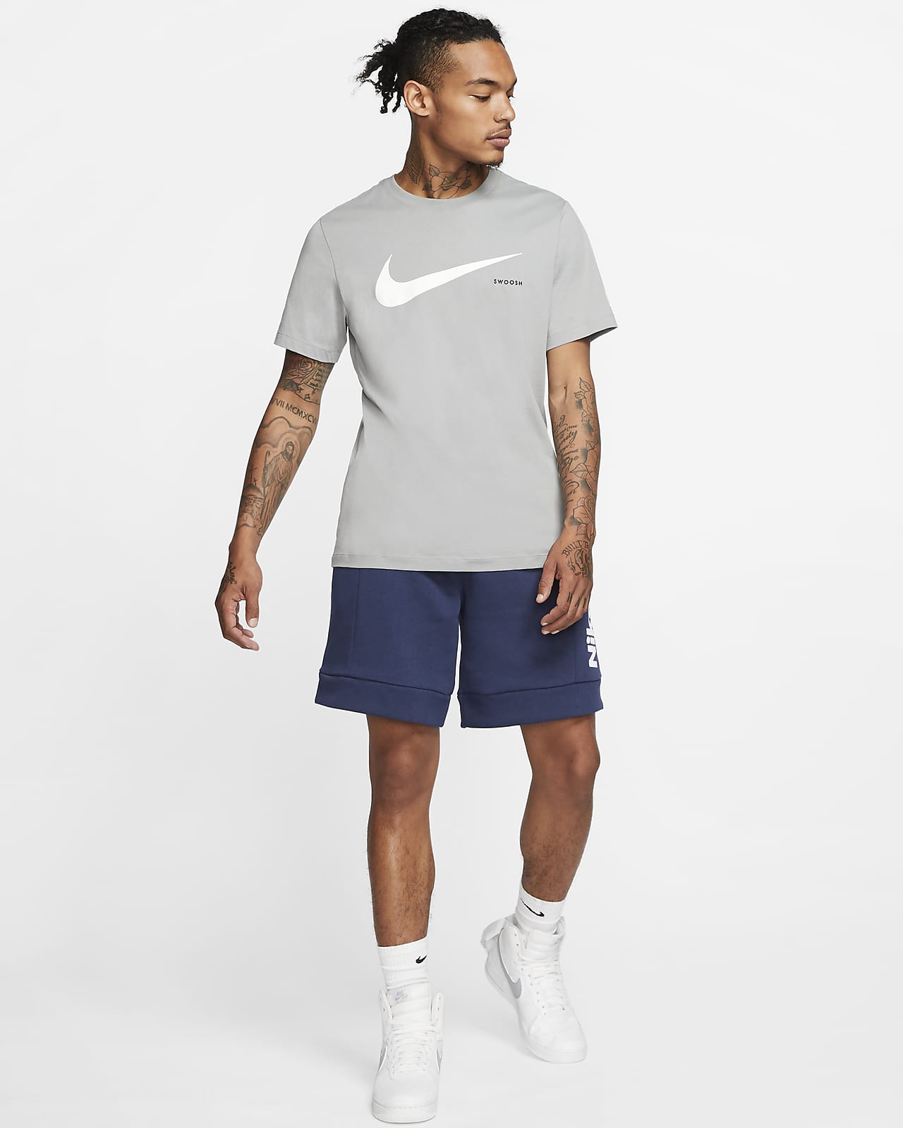 mens nike fleece shorts