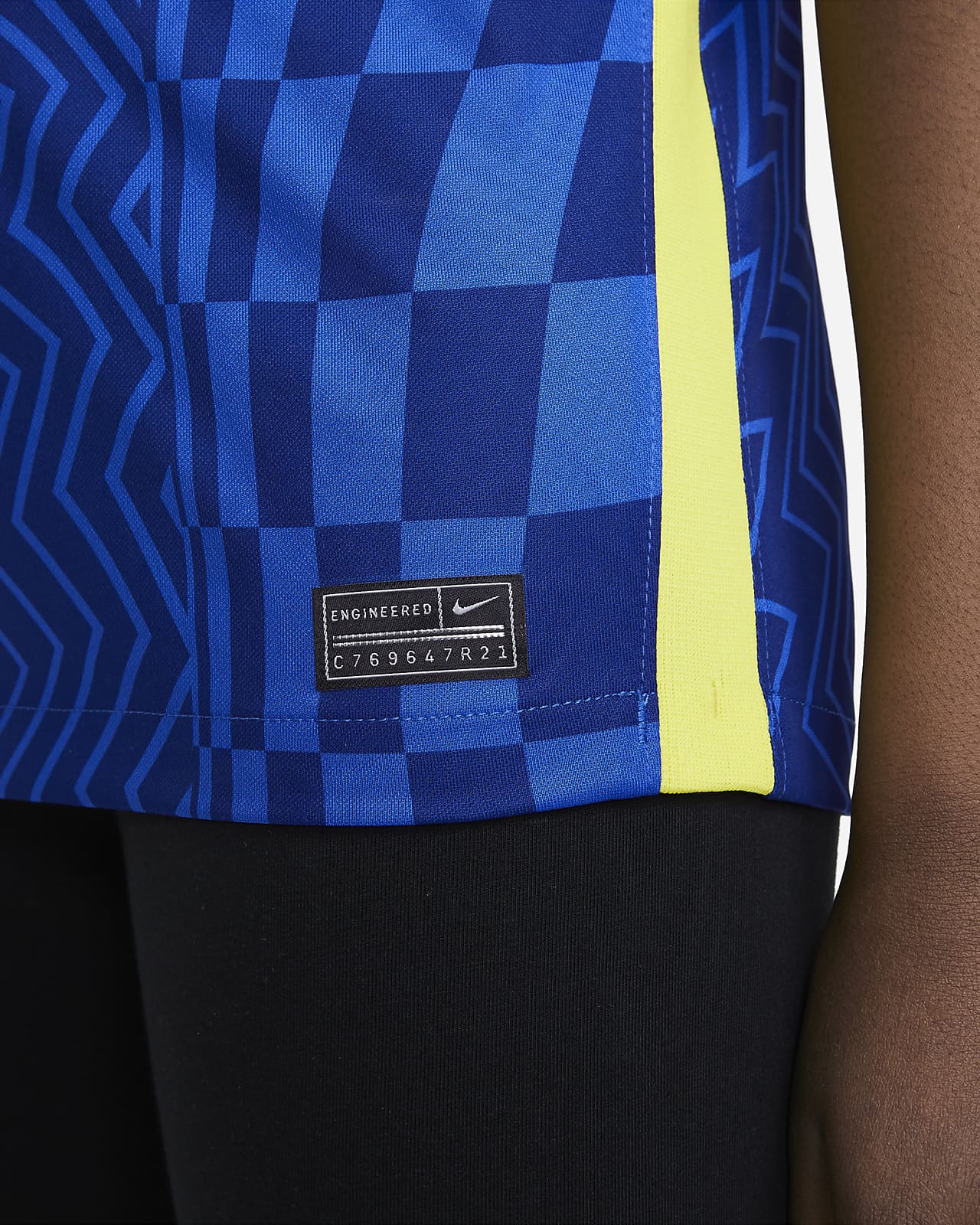 Jersey de fútbol del Chelsea FC Stadium local 2021/22 Stadium para niños  talla grande. Nike.com
