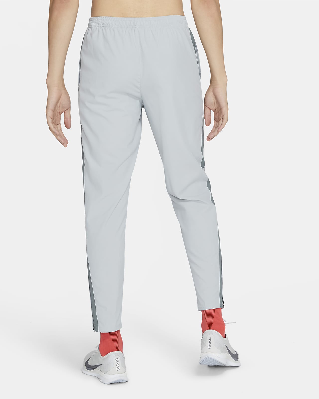 nike grey running pants