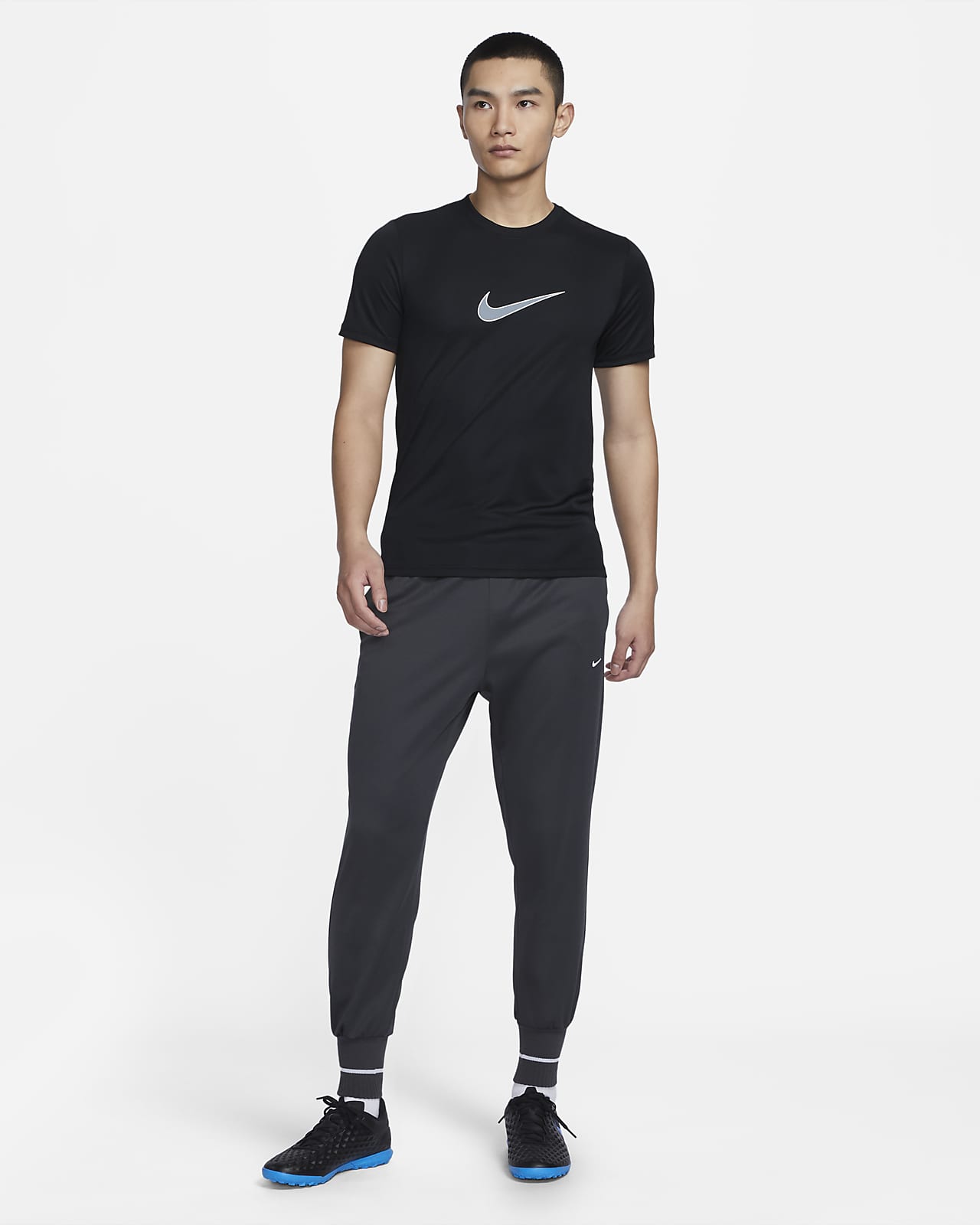 Nike Dri-FIT Academy Short-Sleeve Graphic Football Top.