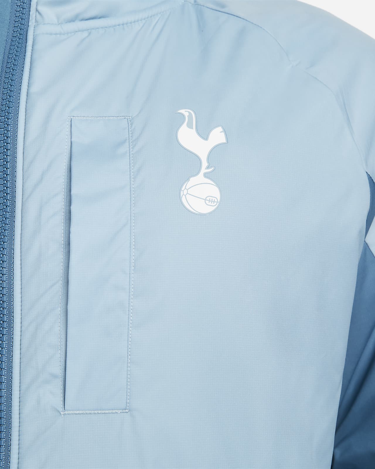 Tottenham Hotspur AWF Men's Winterized Full-Zip Football Jacket. Nike AE