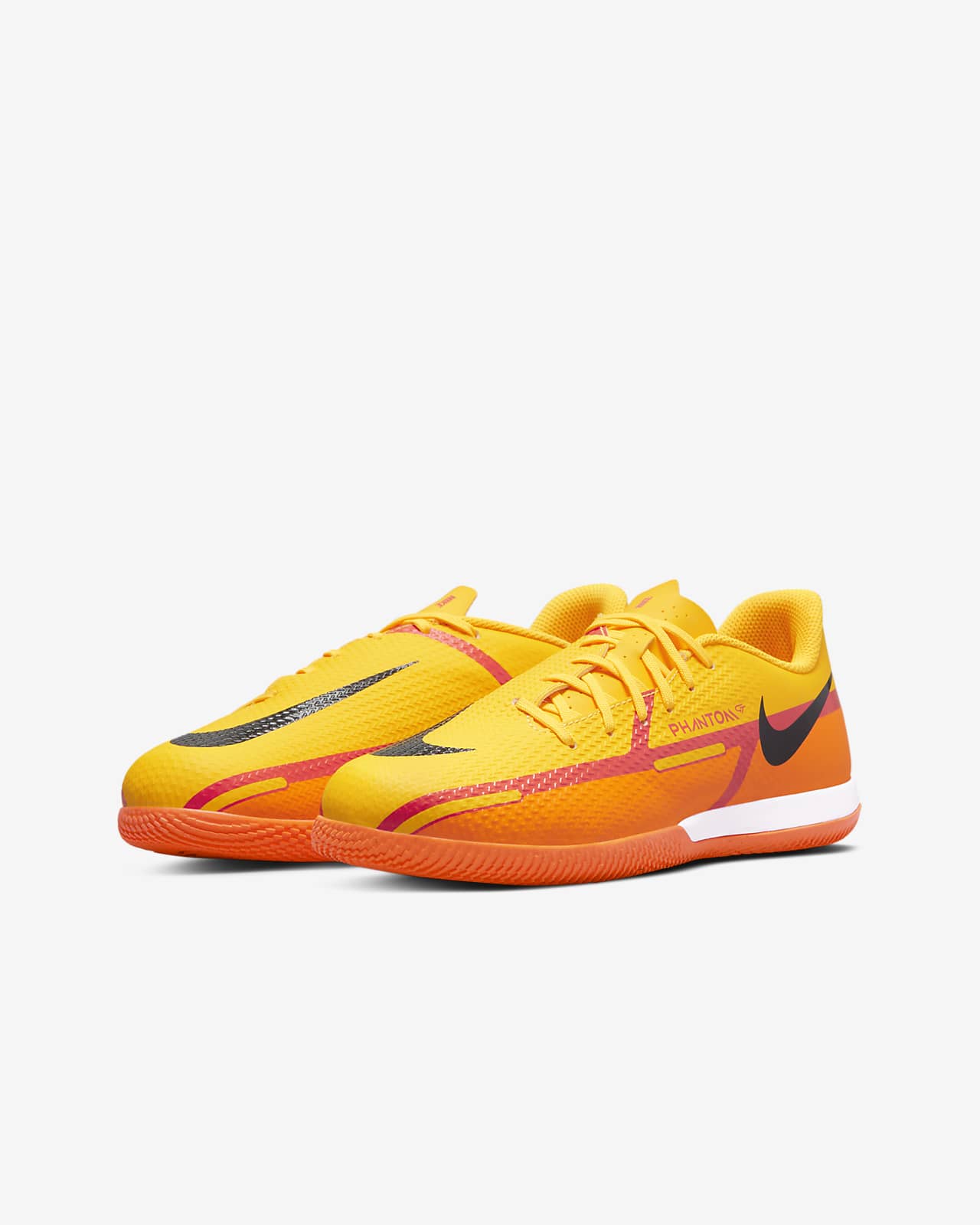 football shoes orange