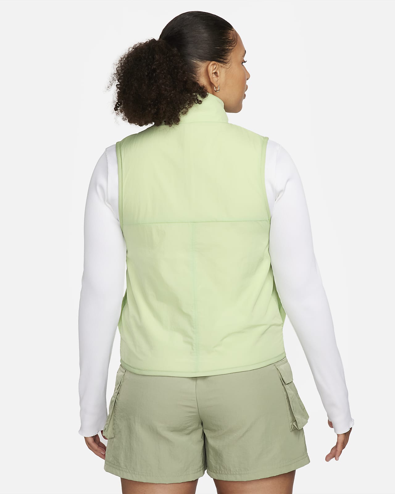 2022 Casual Woman Black Loose Short Vest Female Fashion Oversized Solid  Color Tank Ladies Basic Warm Sleeveless Jacket