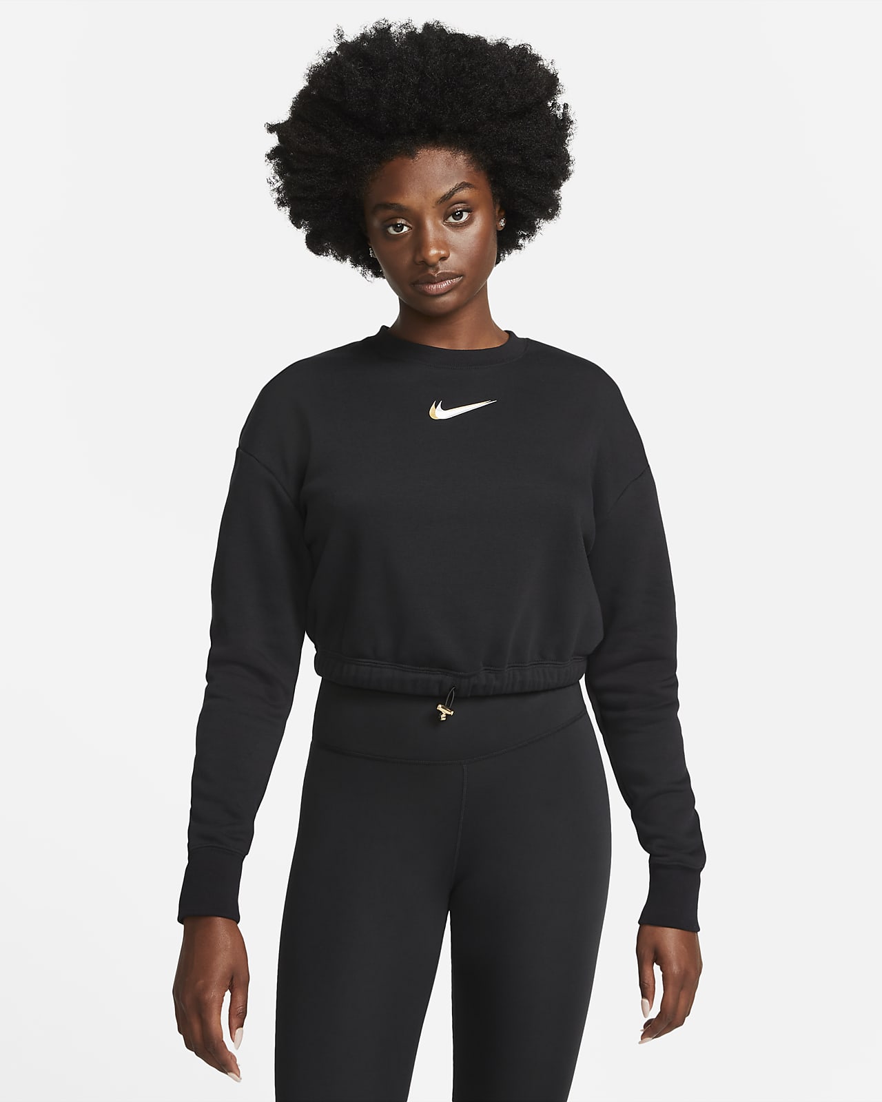 Sweat-shirt de dance en tissu Fleece Nike Sportswear pour Femme