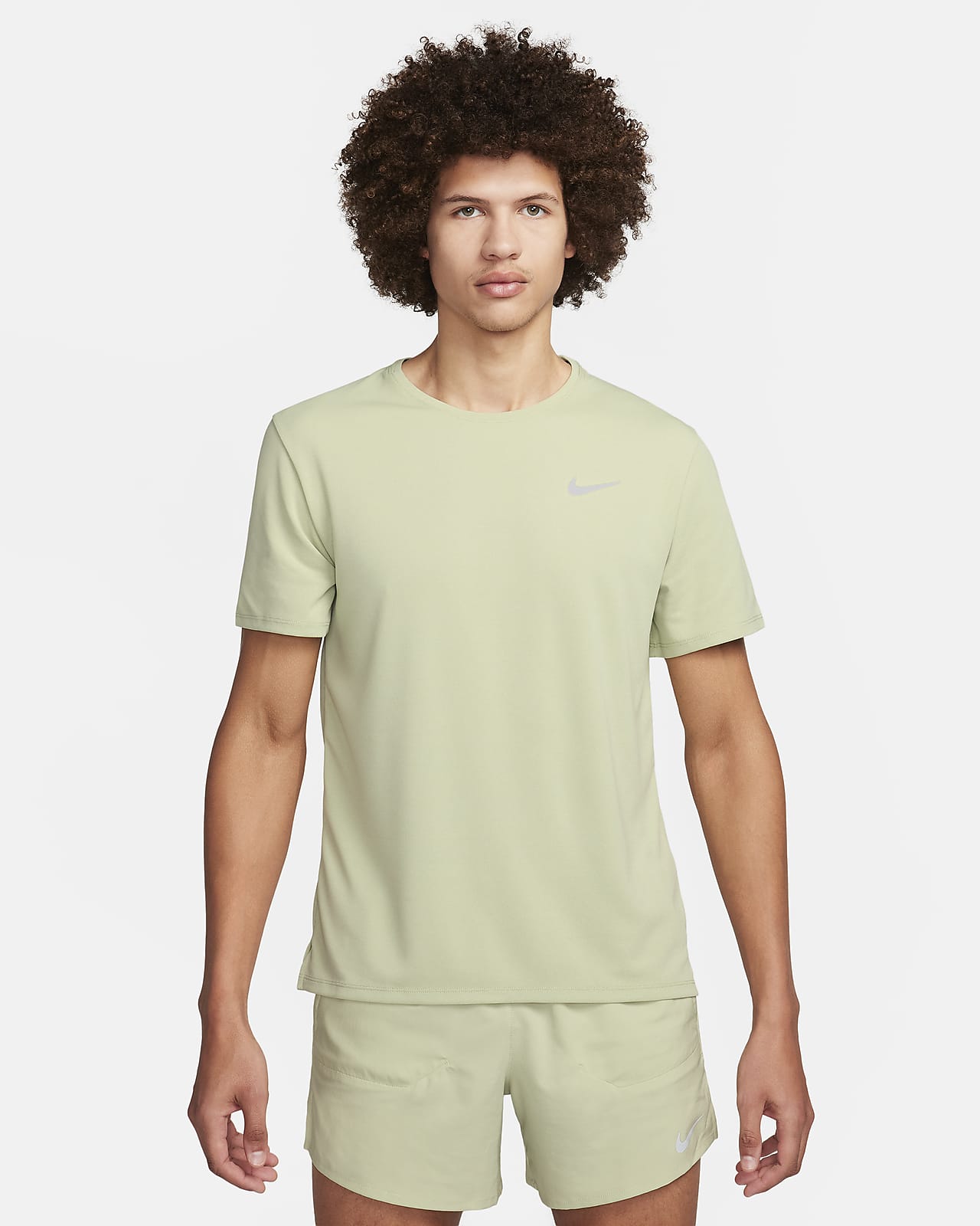 Camiseta Nike Dri-FIT Miler Masculina - Preta - Bike Fan Store