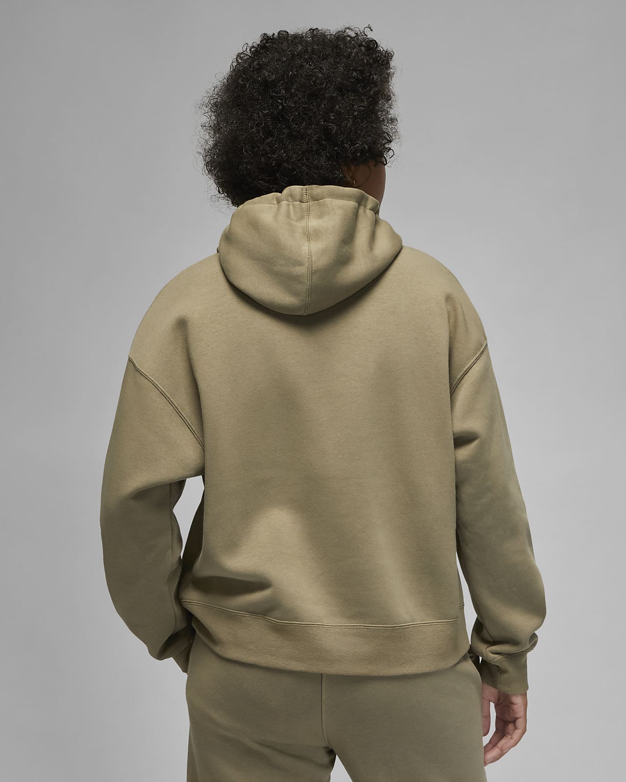 Jordan Brooklyn Women's Fleece Pullover Hoodie. Nike IE