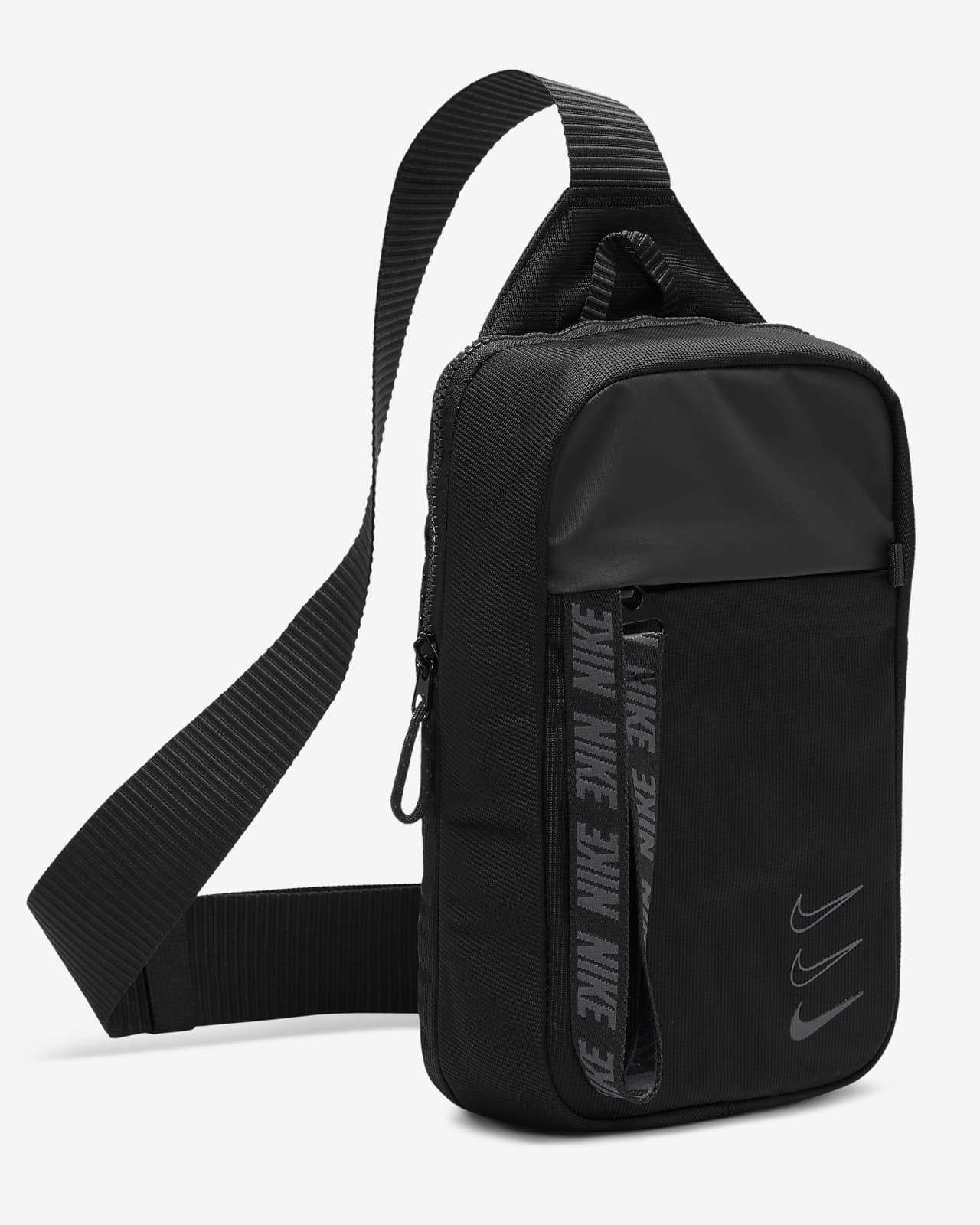 nike sportswear essentials hip pack black