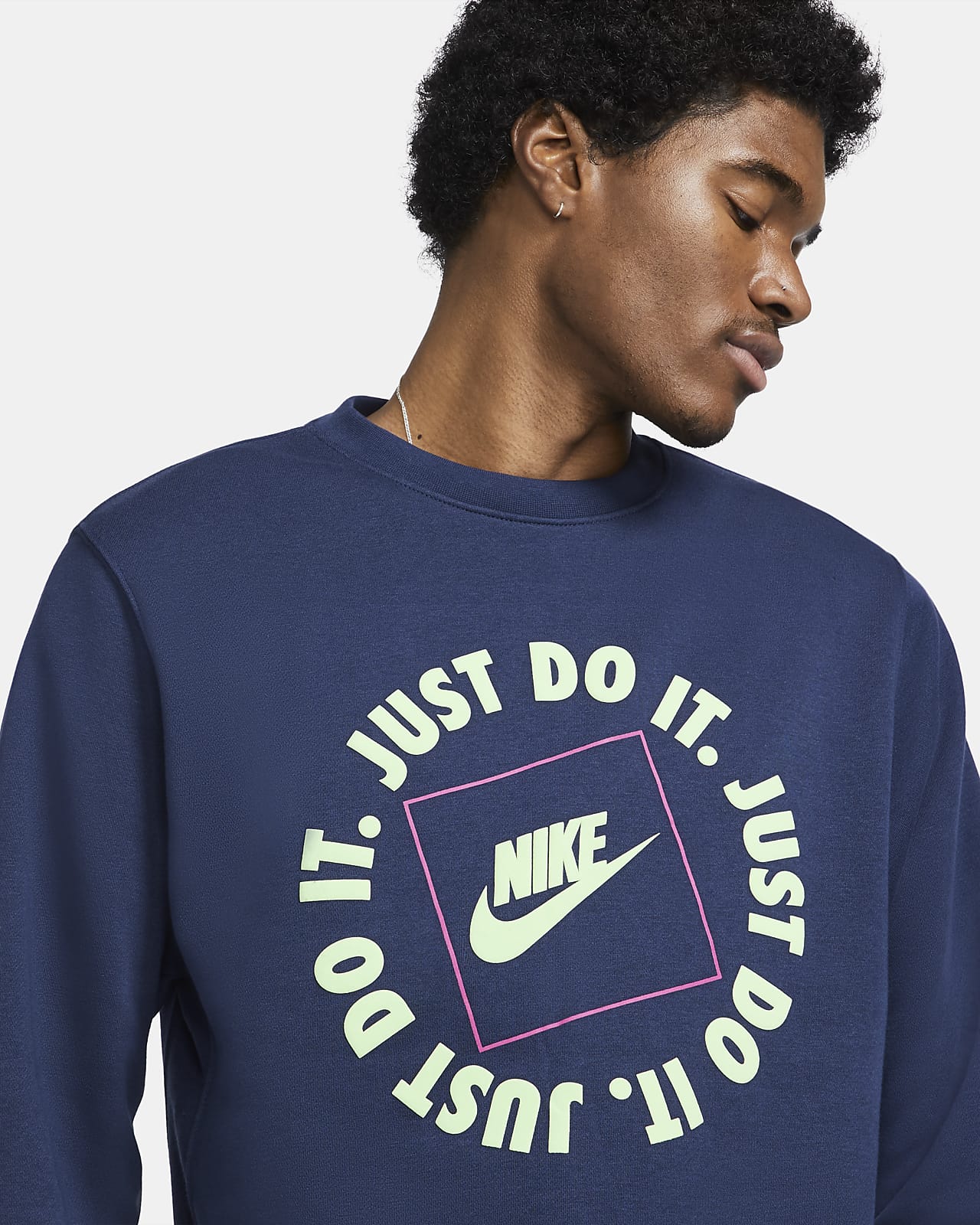 nike air fleece crew tracksuit