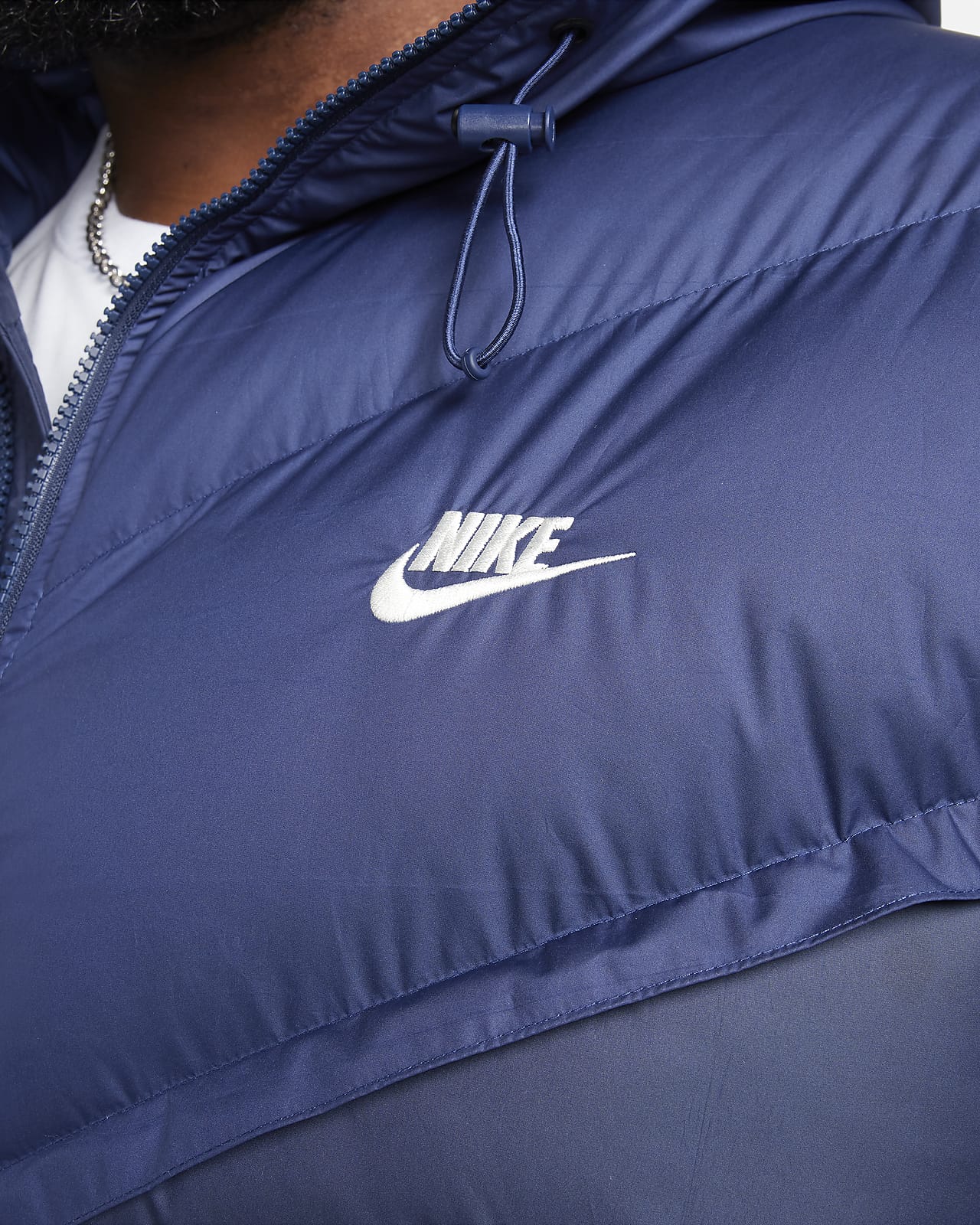 Jacket. Windrunner Men\'s Puffer Hooded PrimaLoft® Storm-FIT Nike