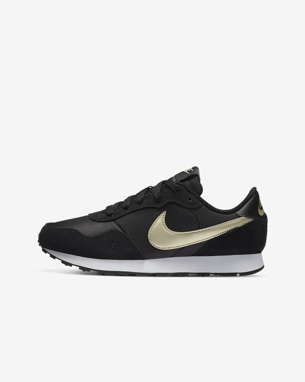 gold nikes kids