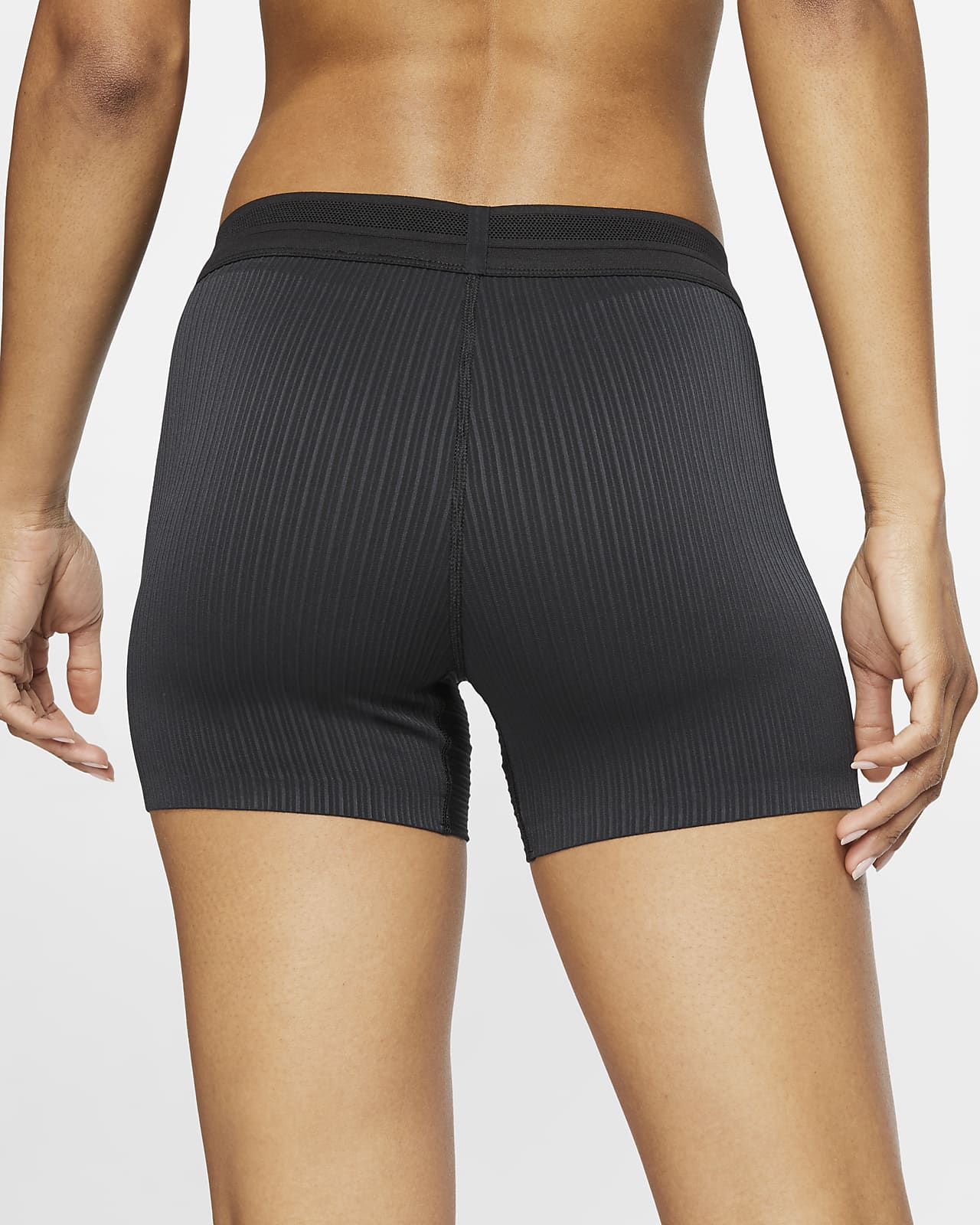 WOMEN'S Nike Running Dri Fit black shorts with built in underwear S SMALL