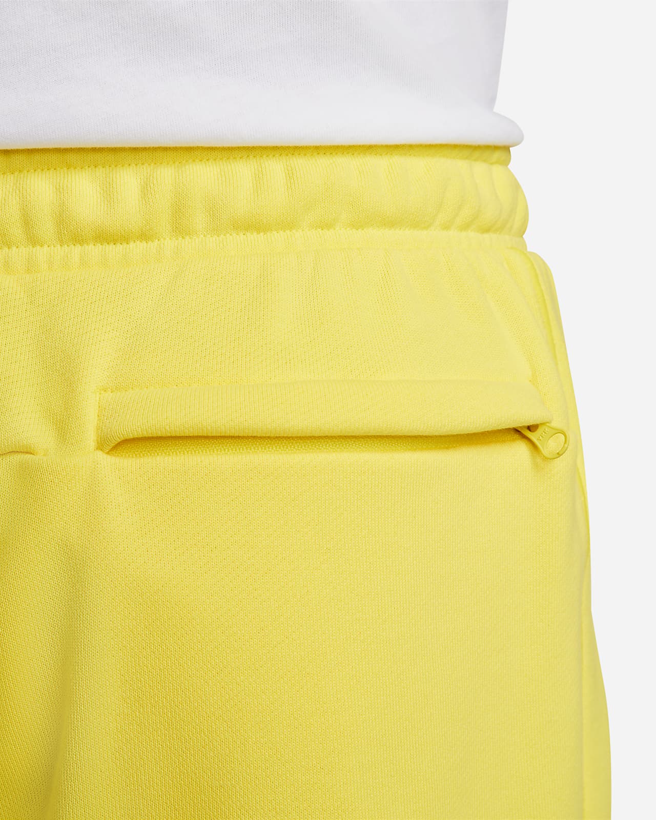 Yellow best sale nike sweatshorts