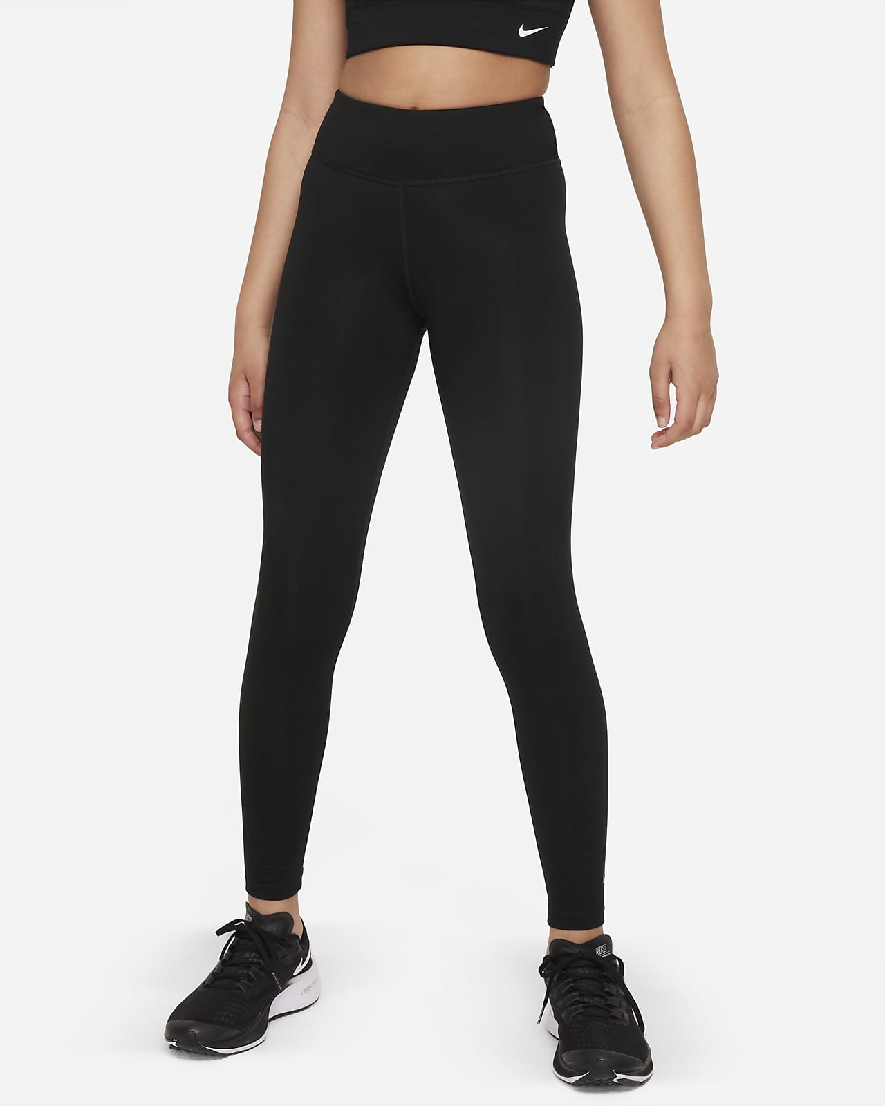Leggings de cintura alta para niña talla grande Dri-FIT One Luxe. Nike .com