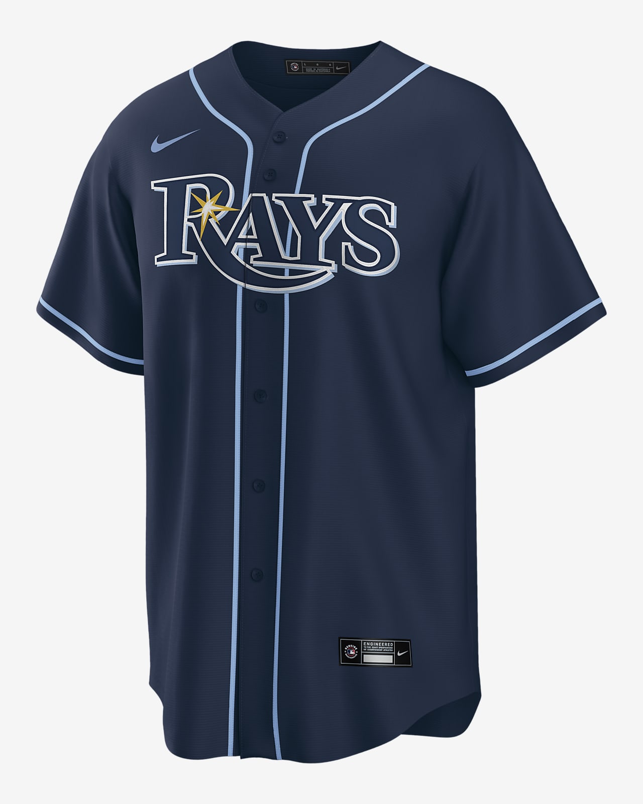 Camiseta de béisbol Replica para hombre MLB Tampa Bay Rays