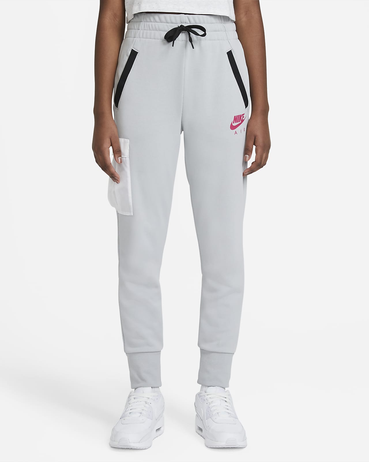 nike french terry trousers